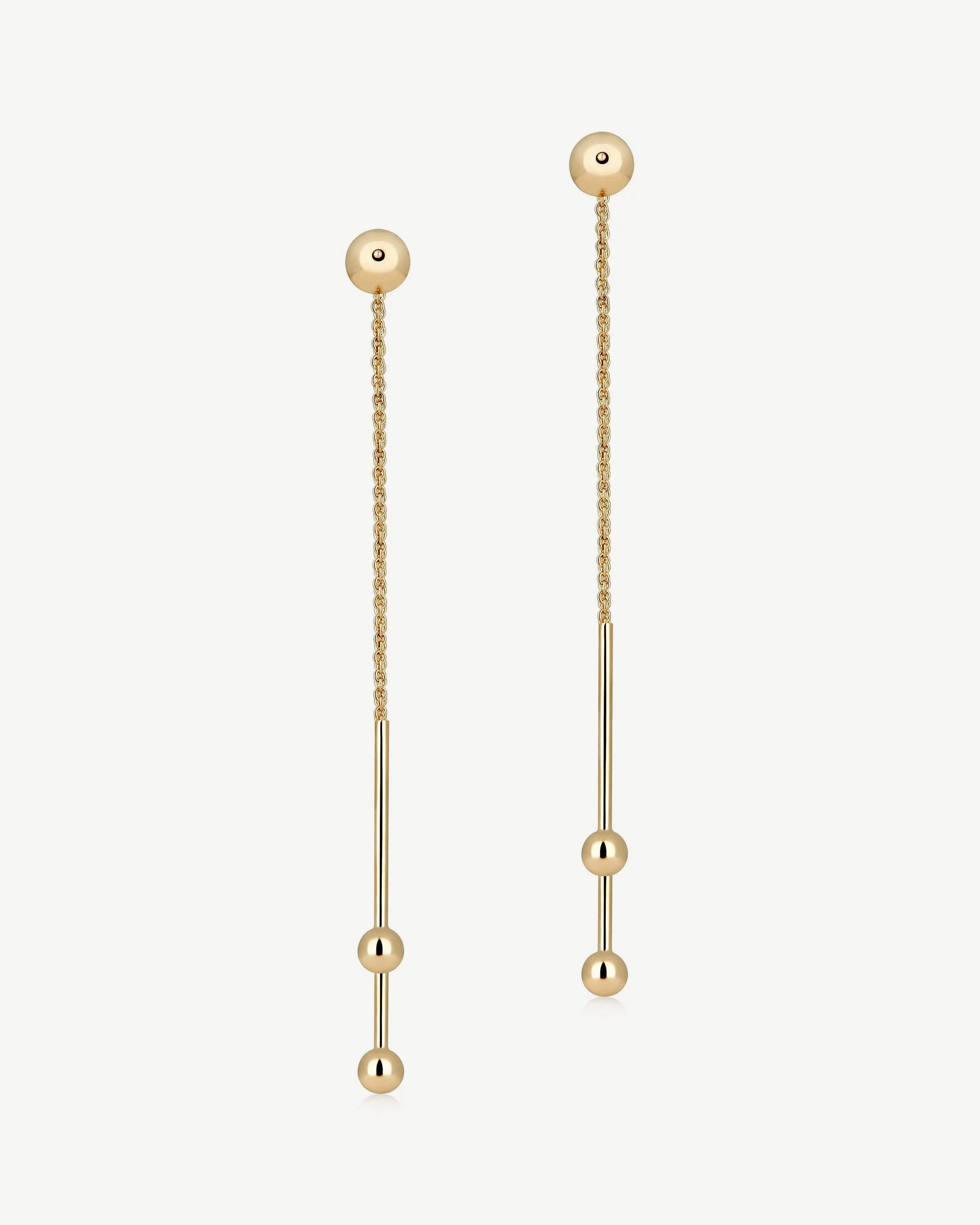 Essential Earrings - 22 Carat Gold Gilded