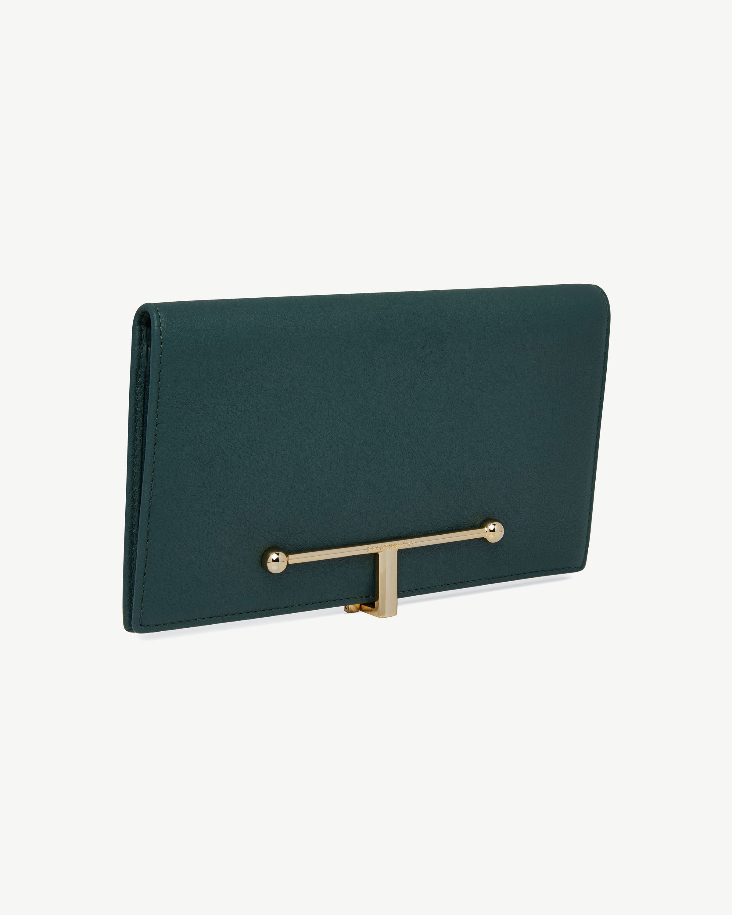 Large Melville Street Wallet - Bottle Green