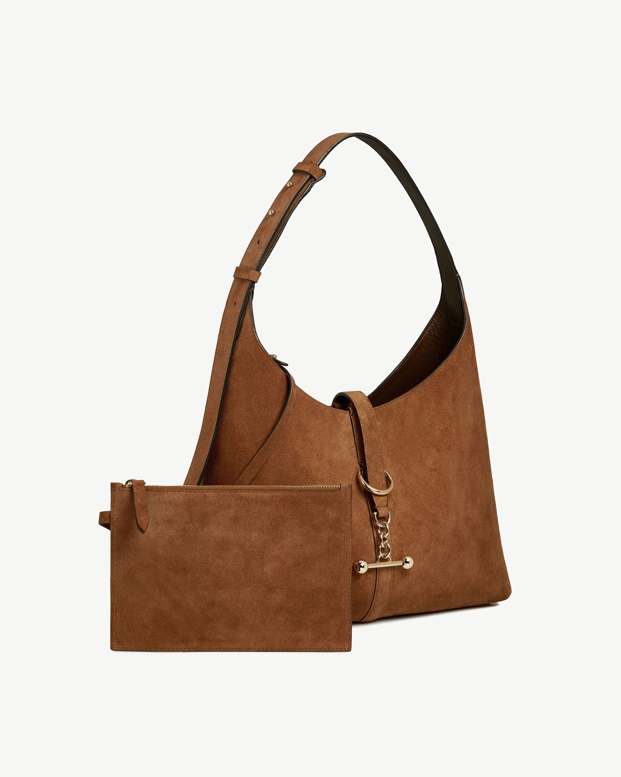 Kite Hobo - Tan Suede