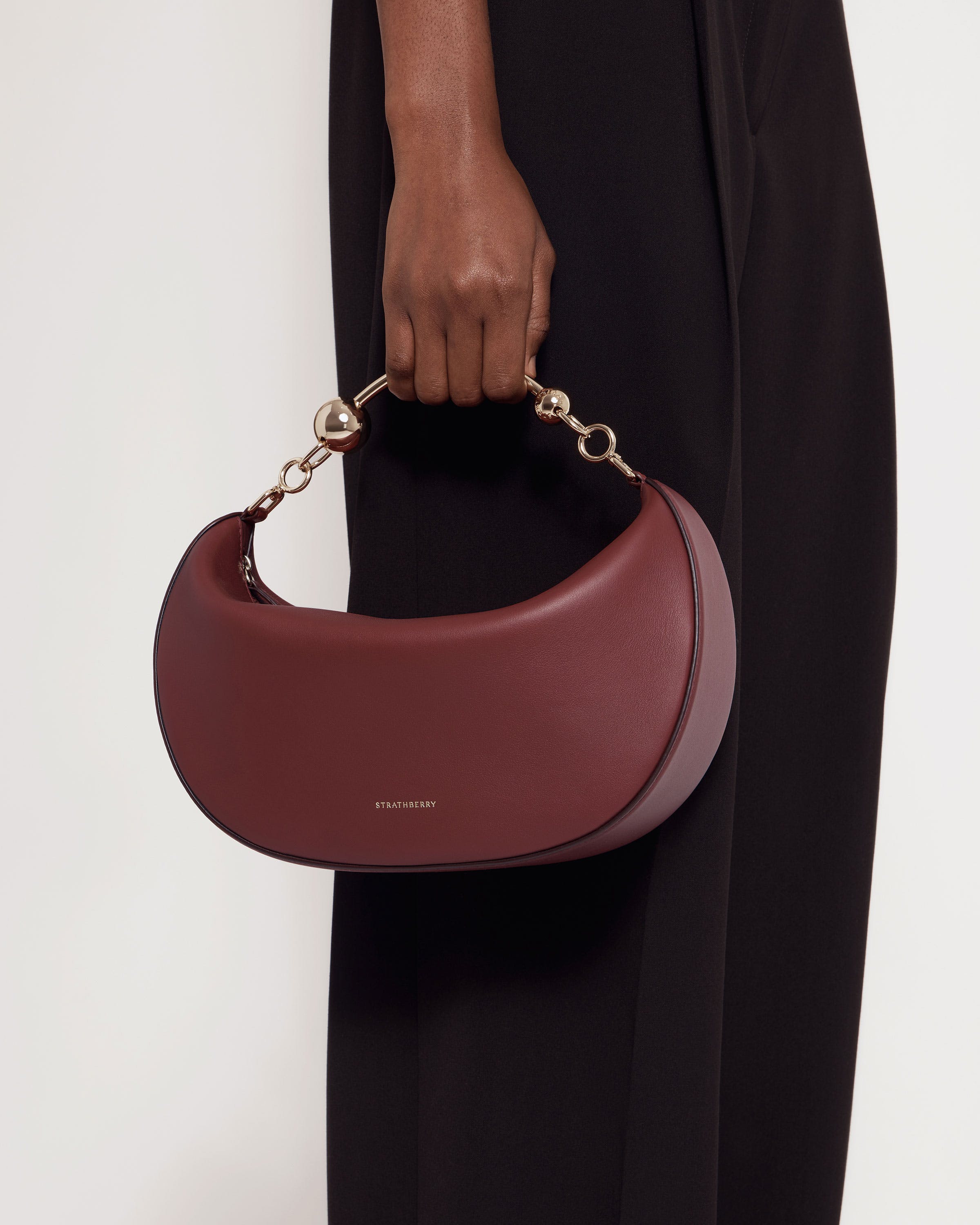 Crescent Moon - Oxblood