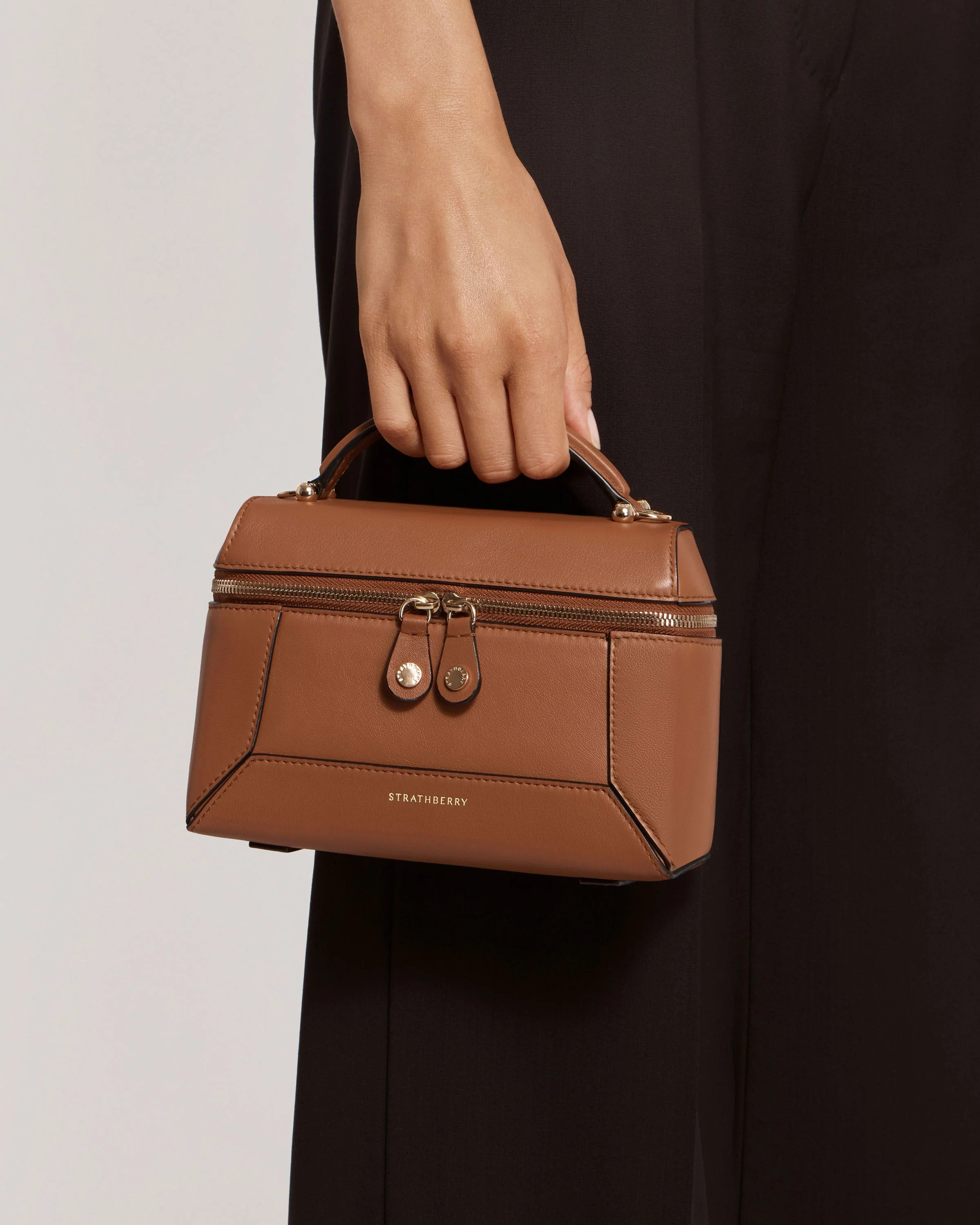 Mosaic Vanity Bag - Chestnut