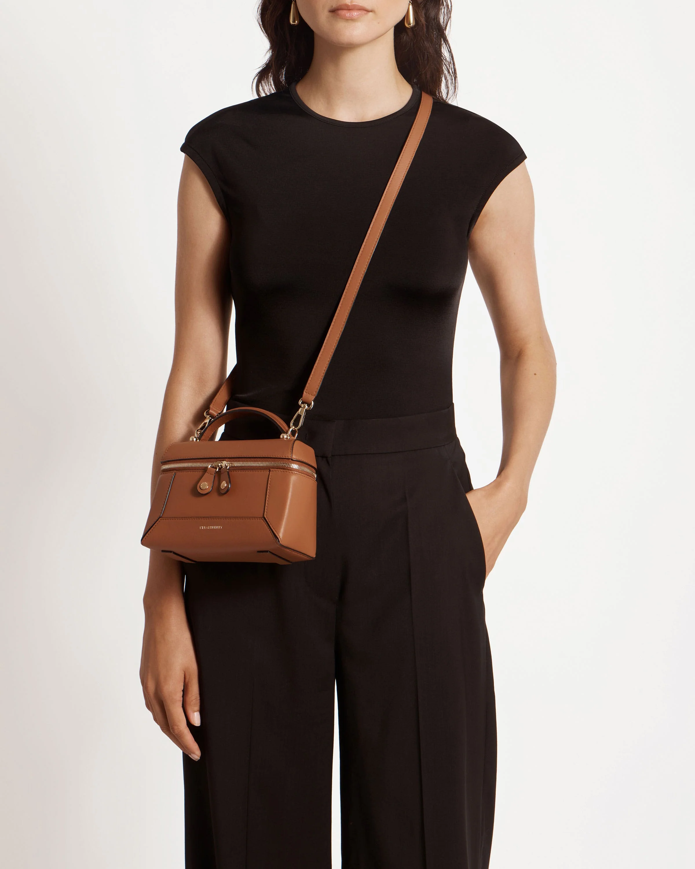 Mosaic Vanity Bag - Chestnut