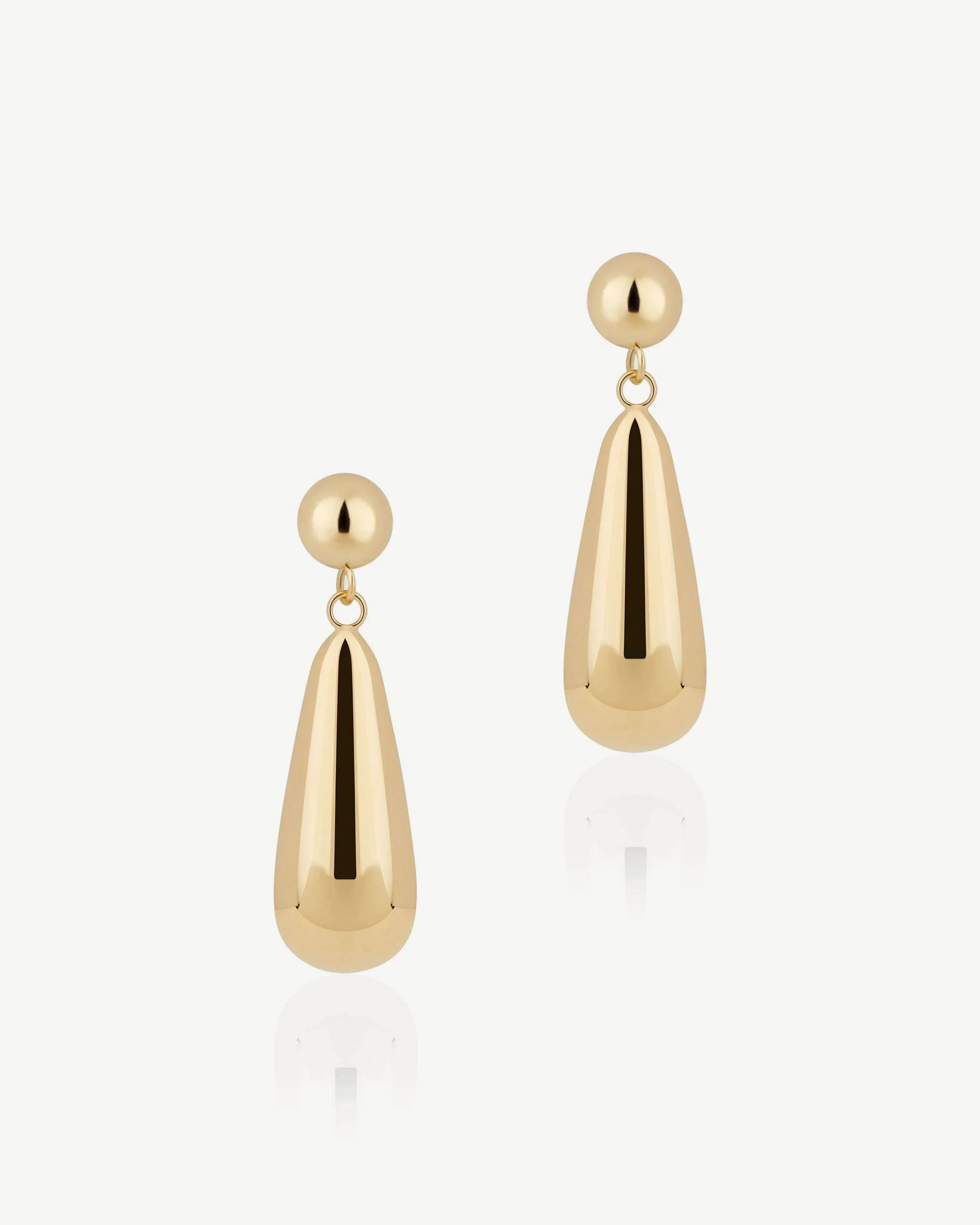 Jasmine Earrings - 24 Carat Gold Gilded