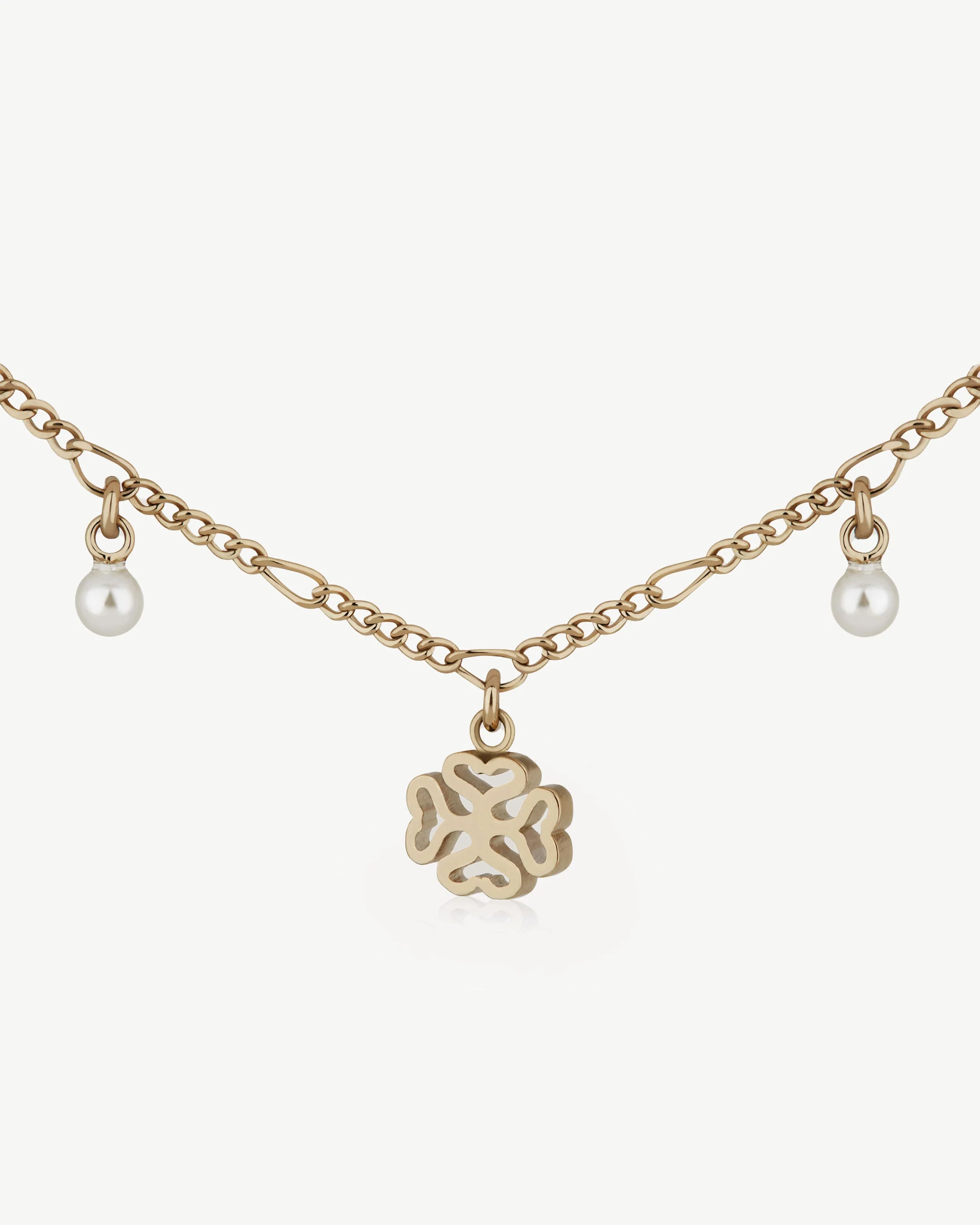 Monogram Necklace - 22 Carat Gold Gilded