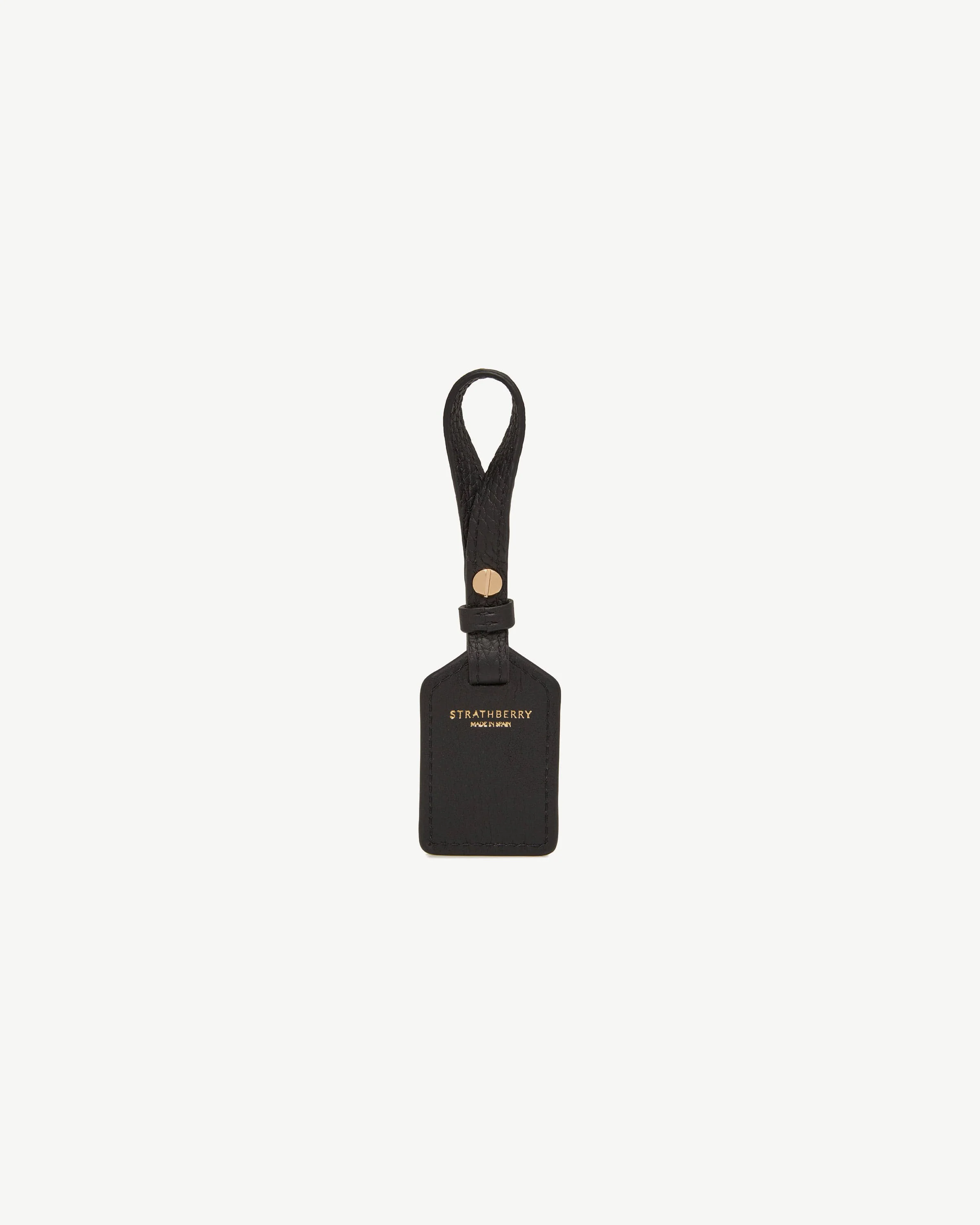 Leather Tag - Black