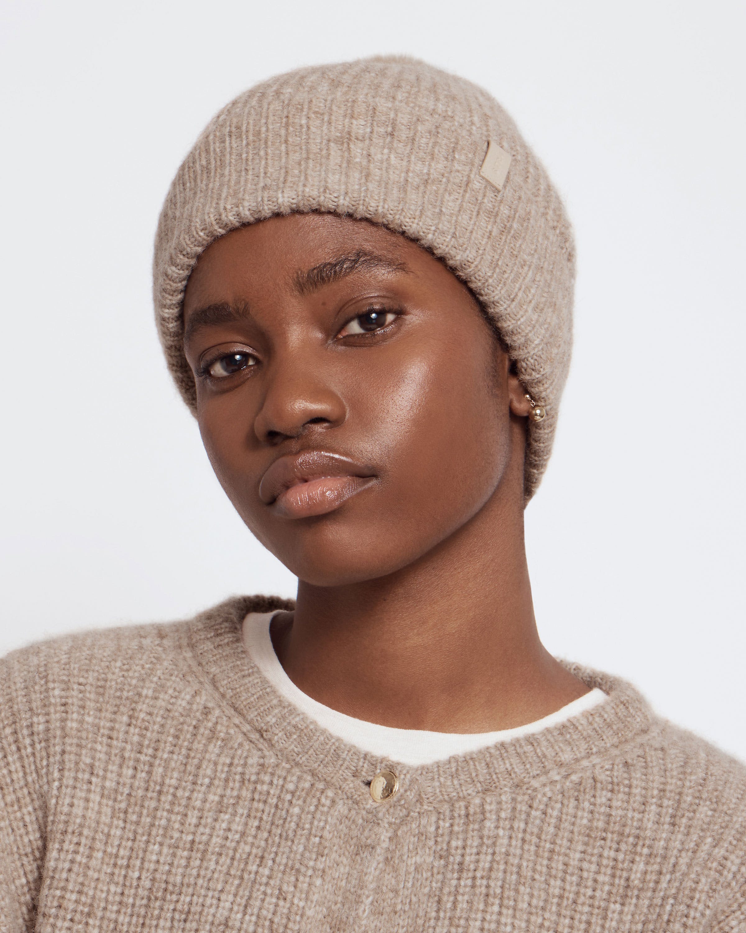 Ember Beanie - Oat