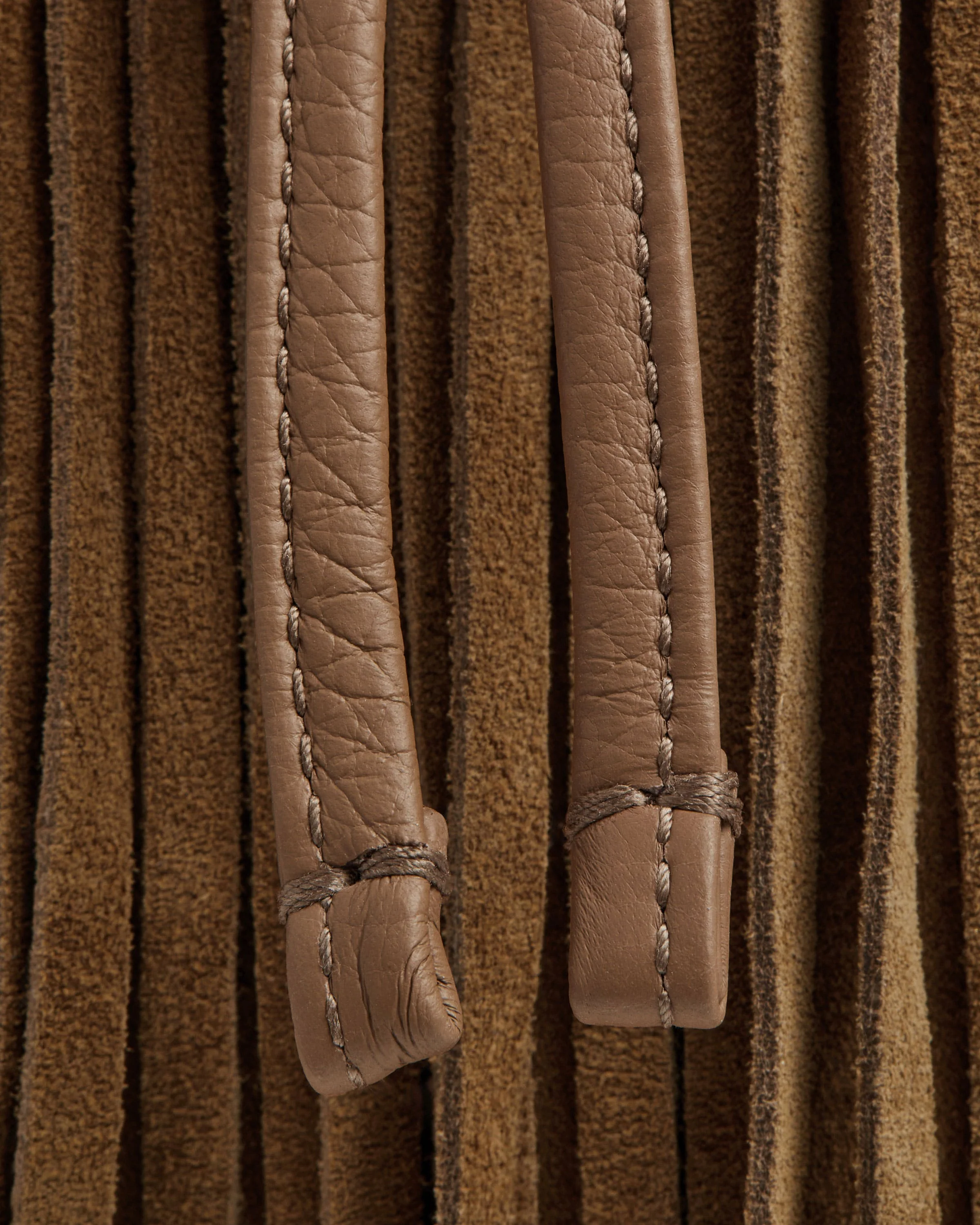 Osette Midi Pouch - Cinq a Sept Toffee Fringe