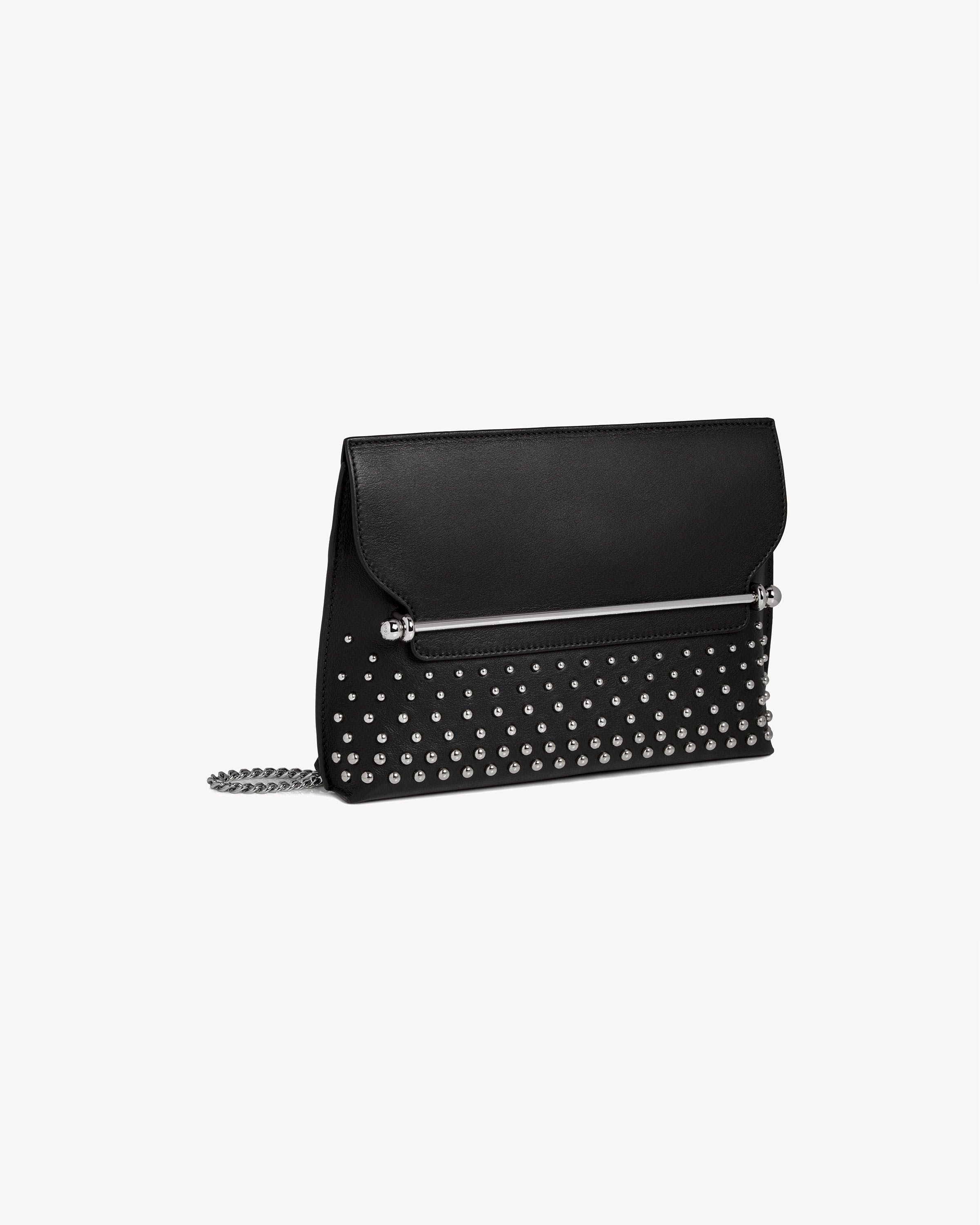 Stylist - Black Ombré Studded Leather