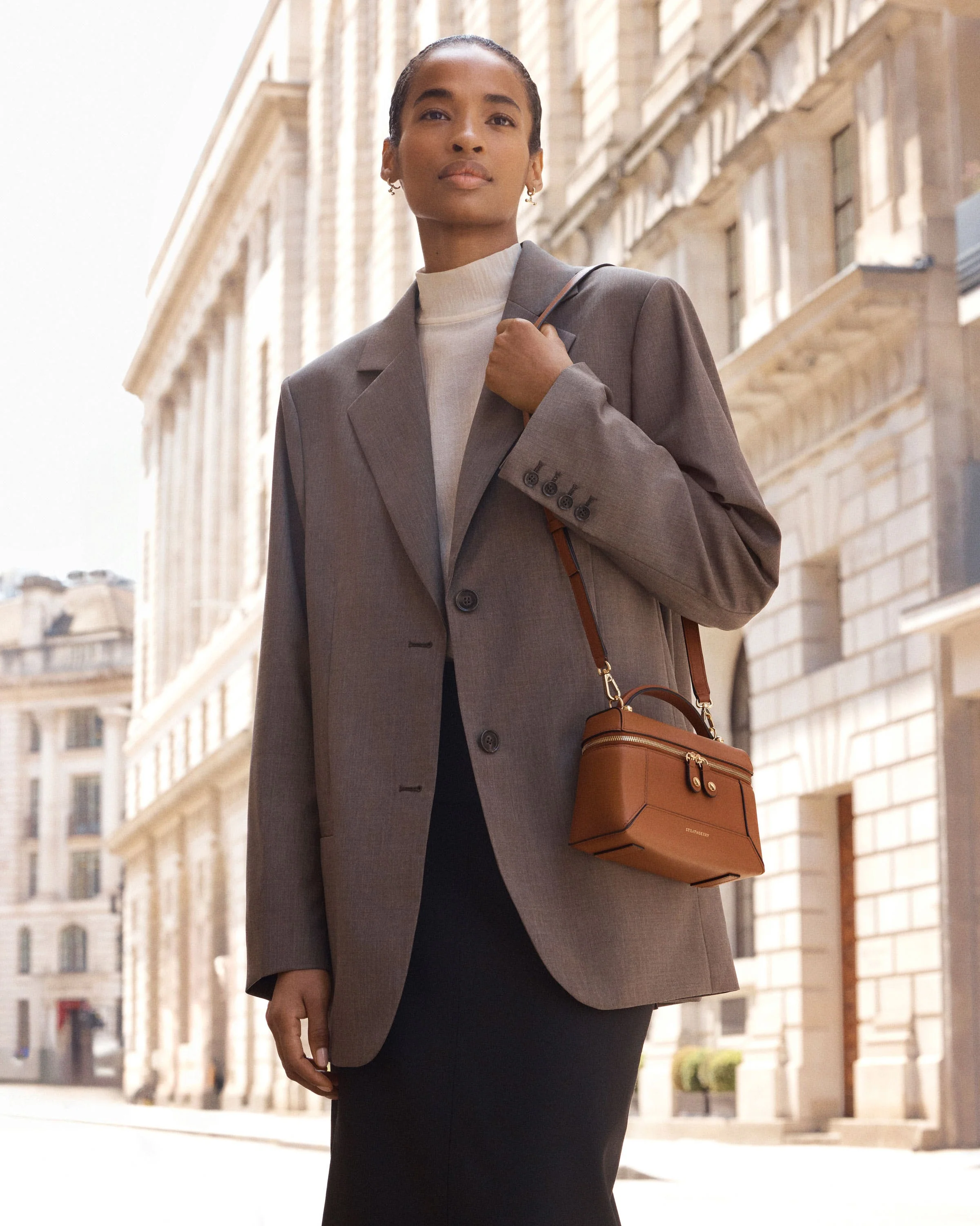 Mosaic Vanity Bag - Chestnut