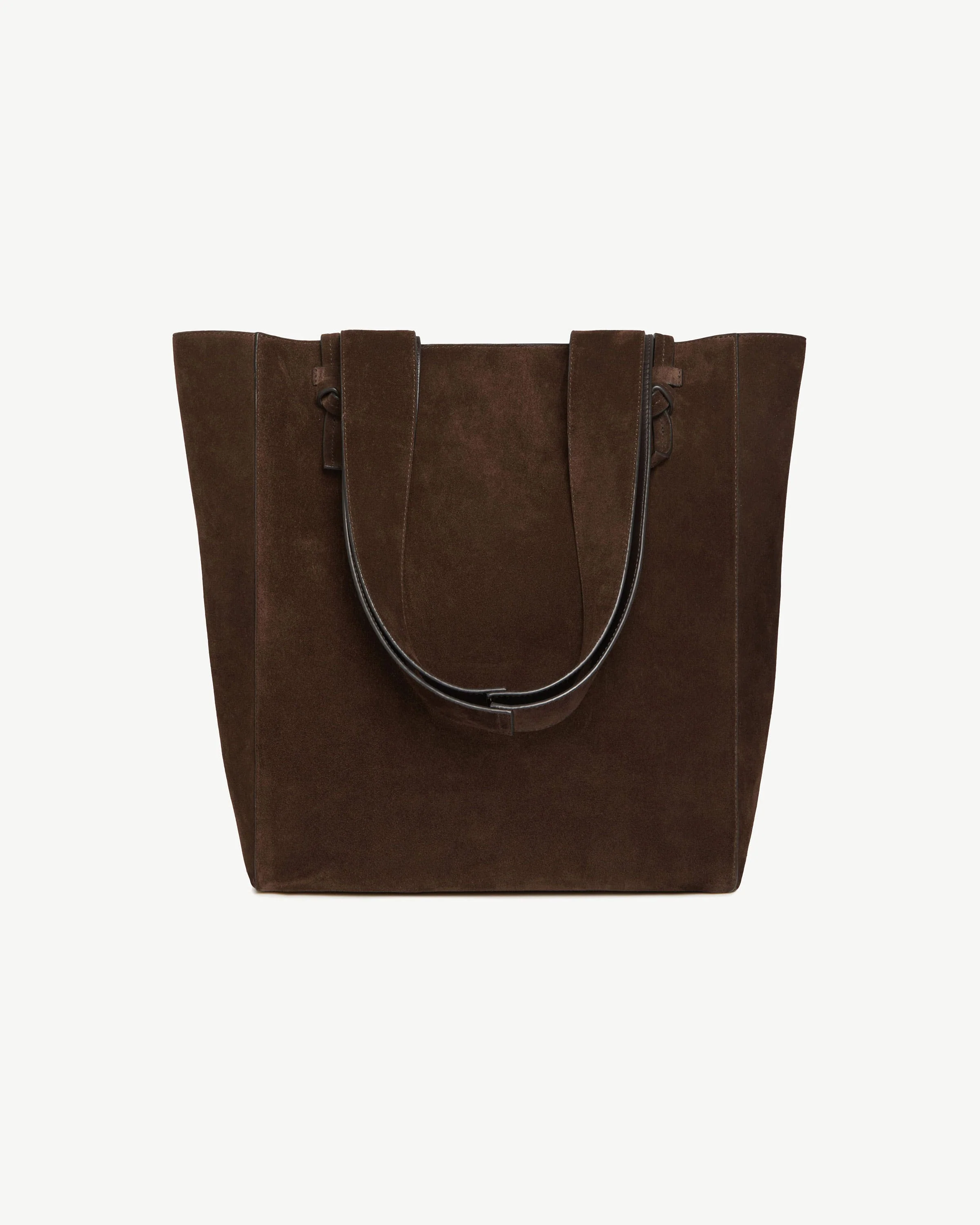 Melody Tote - Chocolate Suede