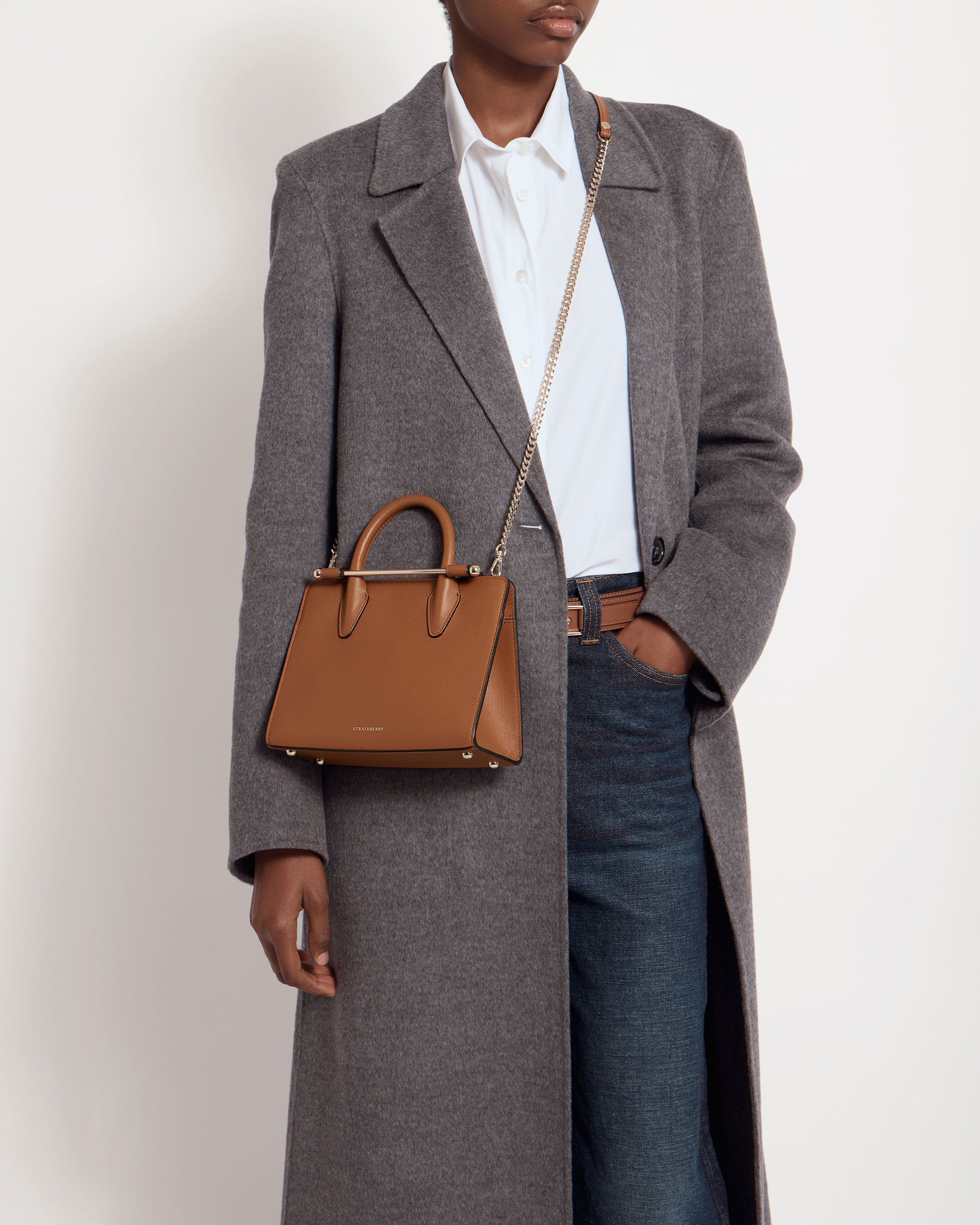 Mini Tote - Chestnut