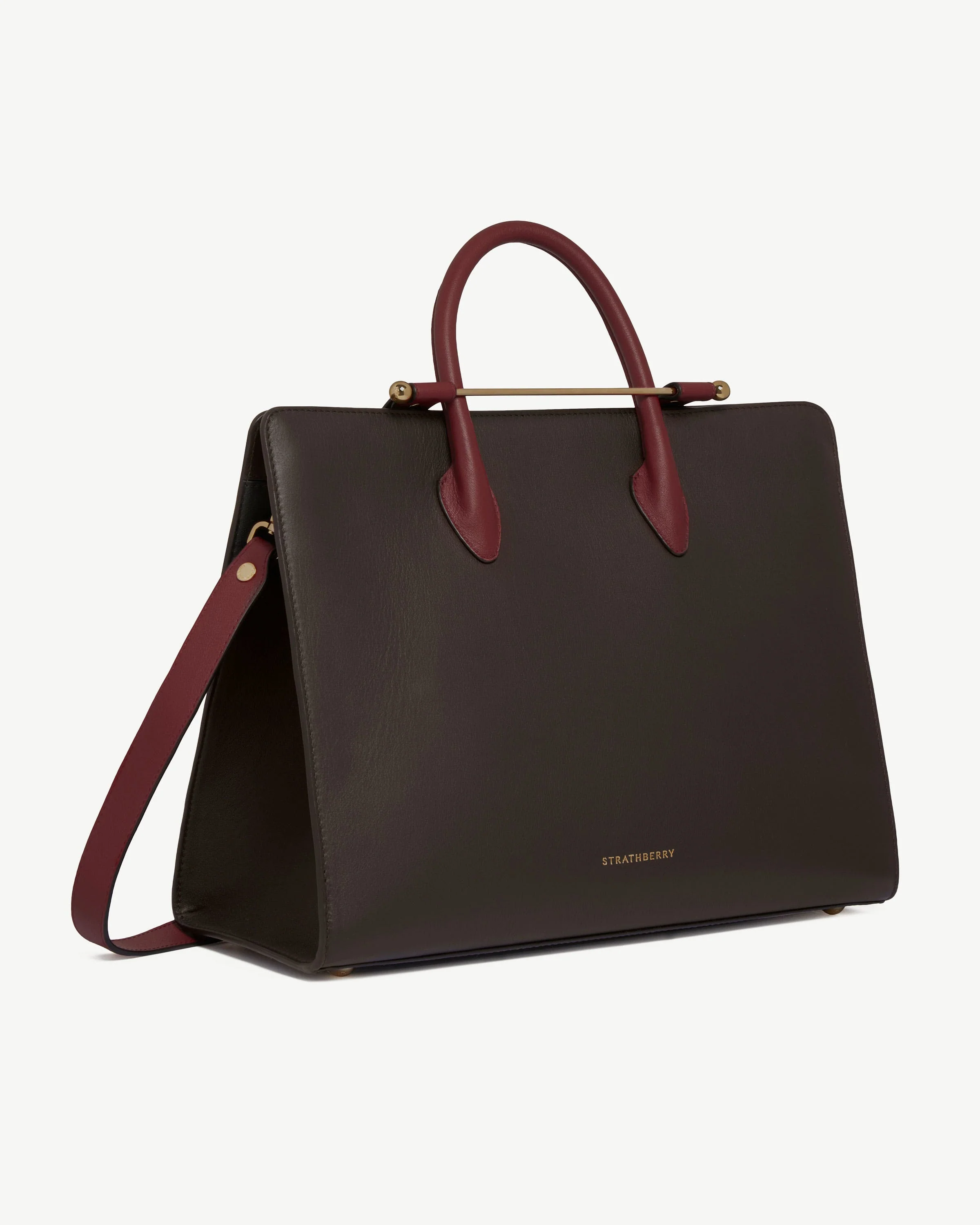 Tote - Espresso/Oxblood/Black