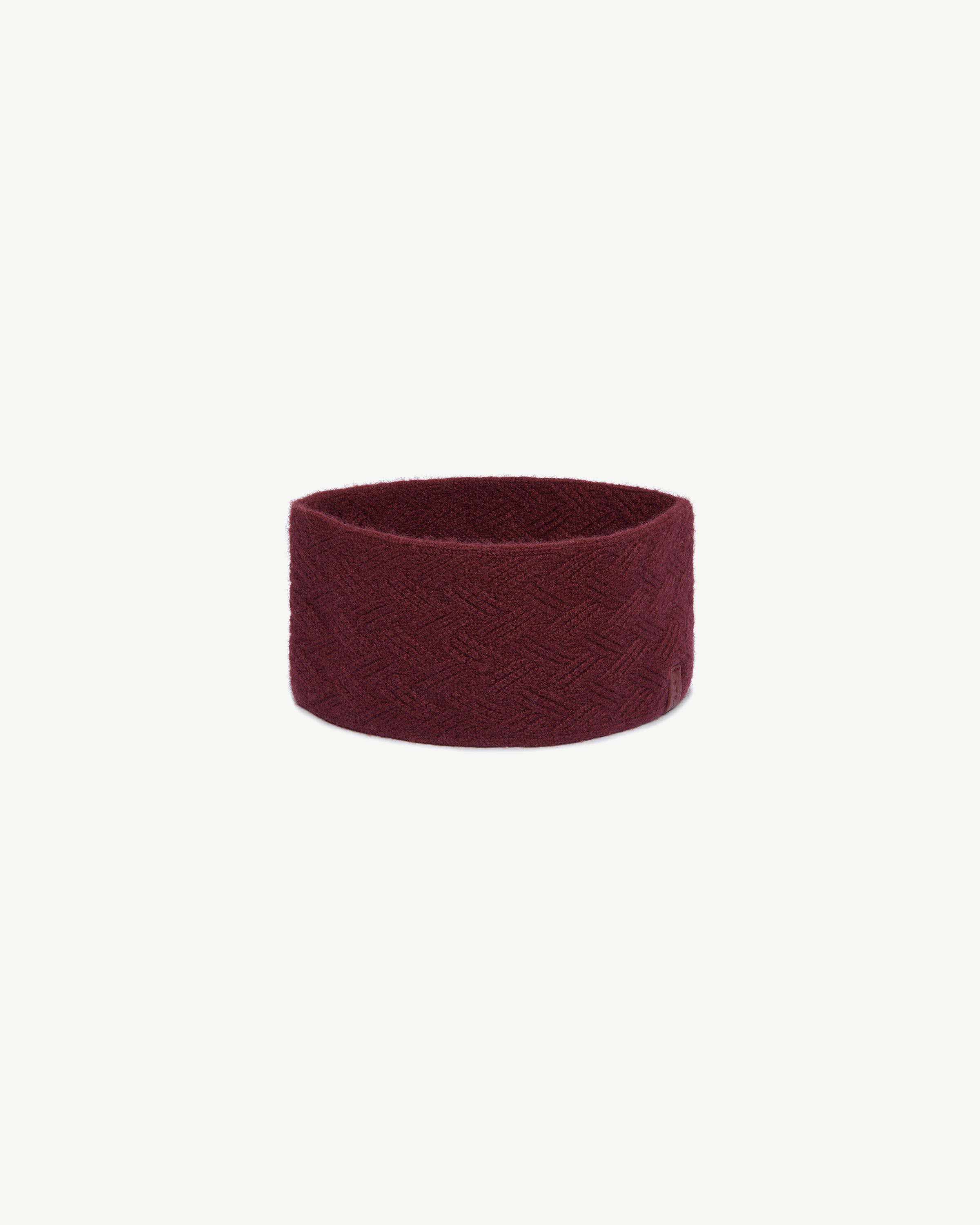 Sanday Cashmere Headband - Oxblood