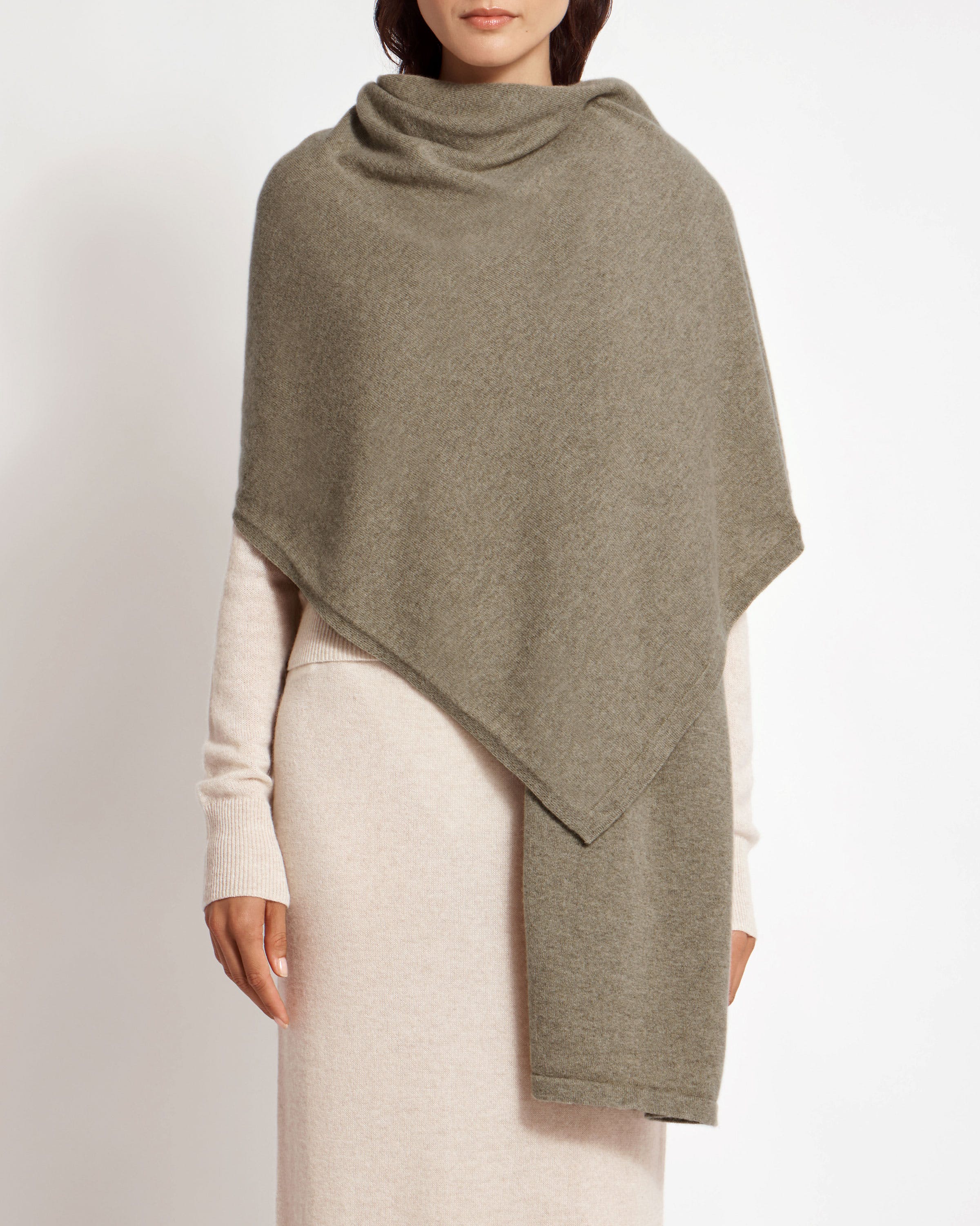 Westray Cashmere Travel Wrap - Sage
