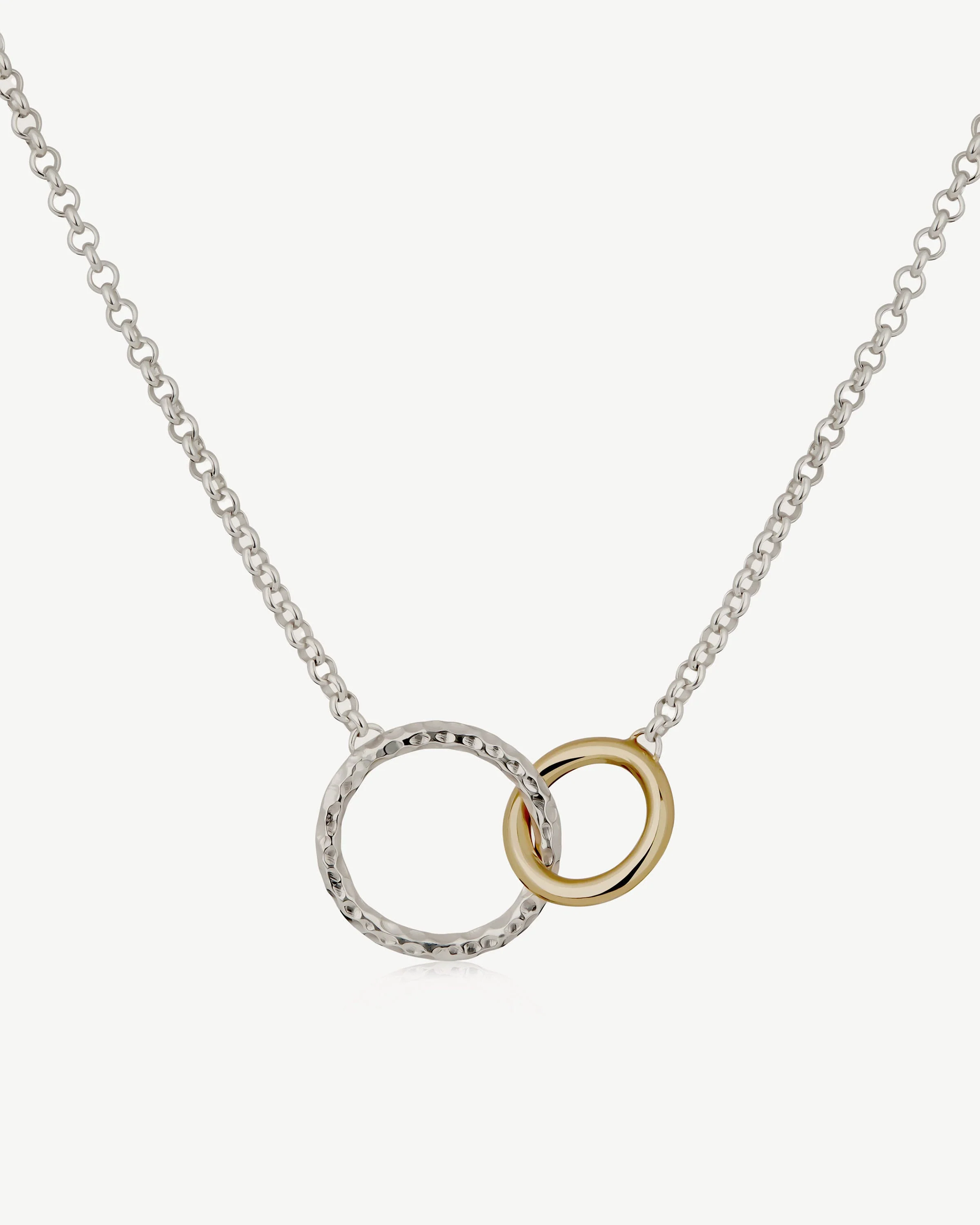 Halo Bracelet - Sterling Silver/24 Carat Gold Gilded