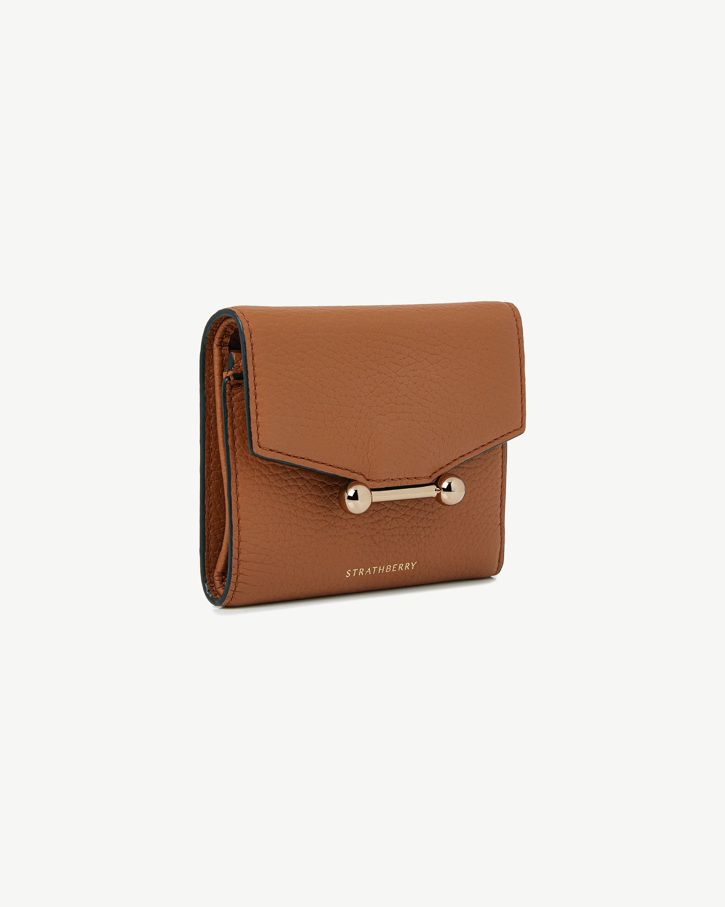 Mosaic Trifold Wallet - Tan