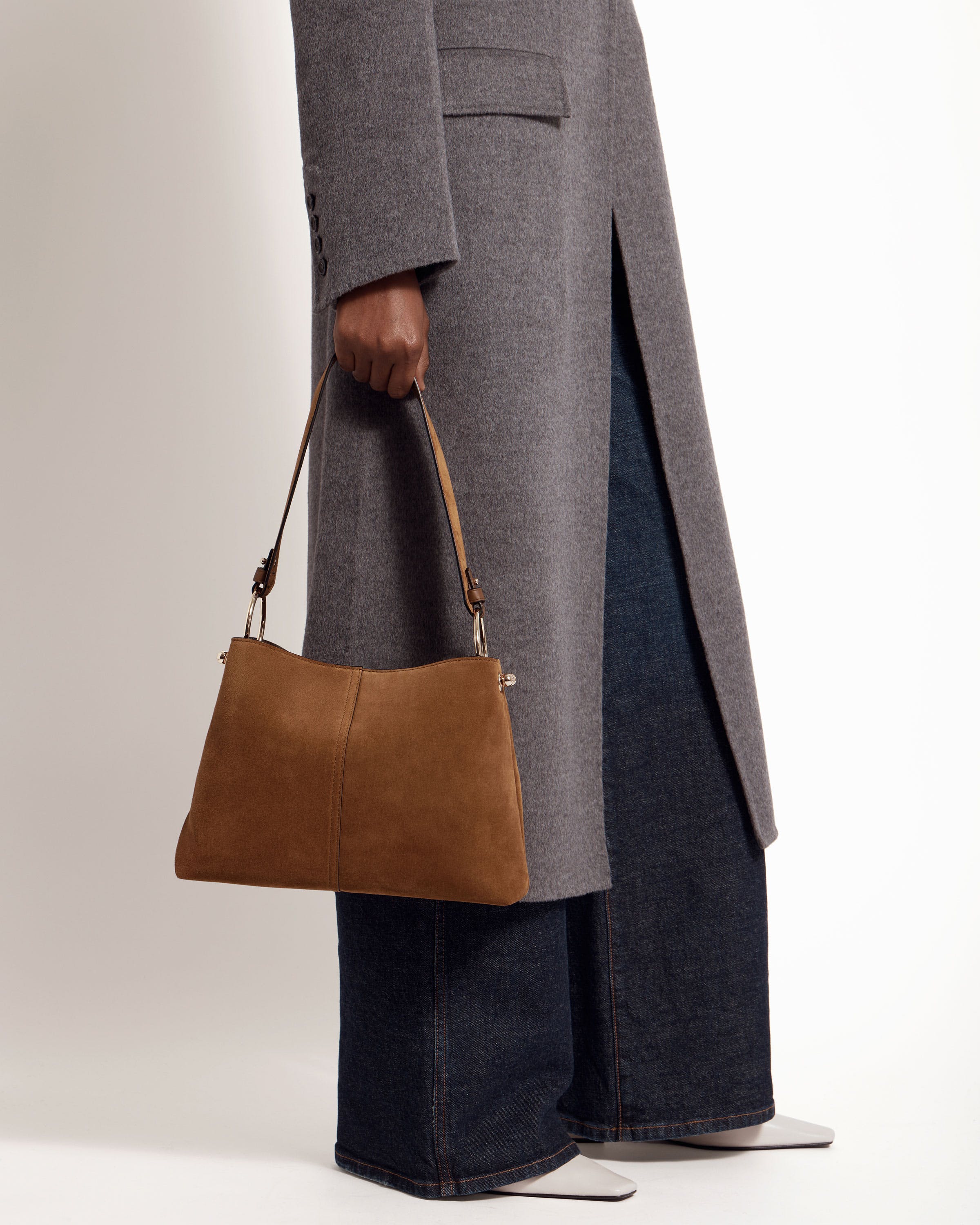 Lana Hobo - Tan Suede