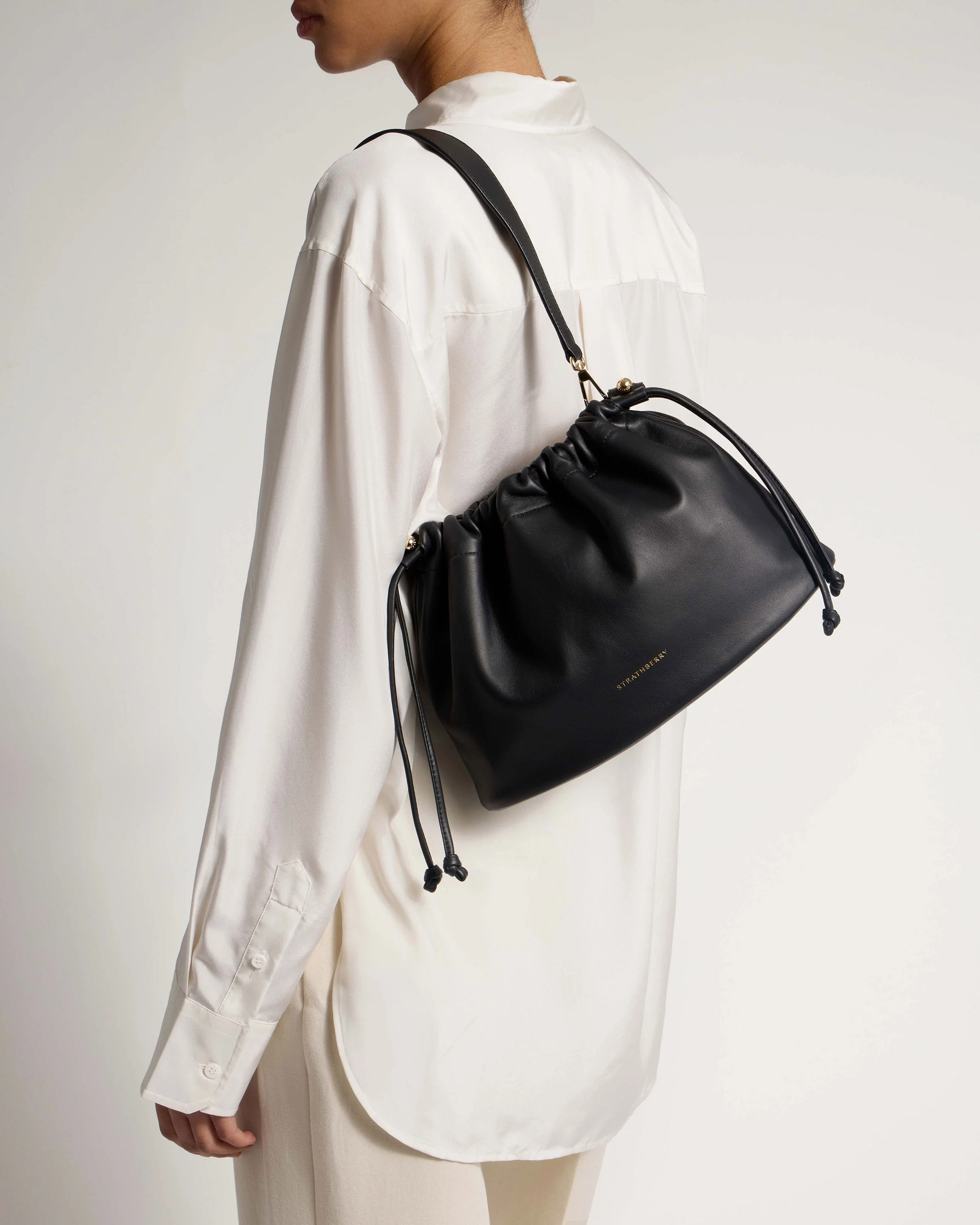 Charlotte Midi Drawstring - Black