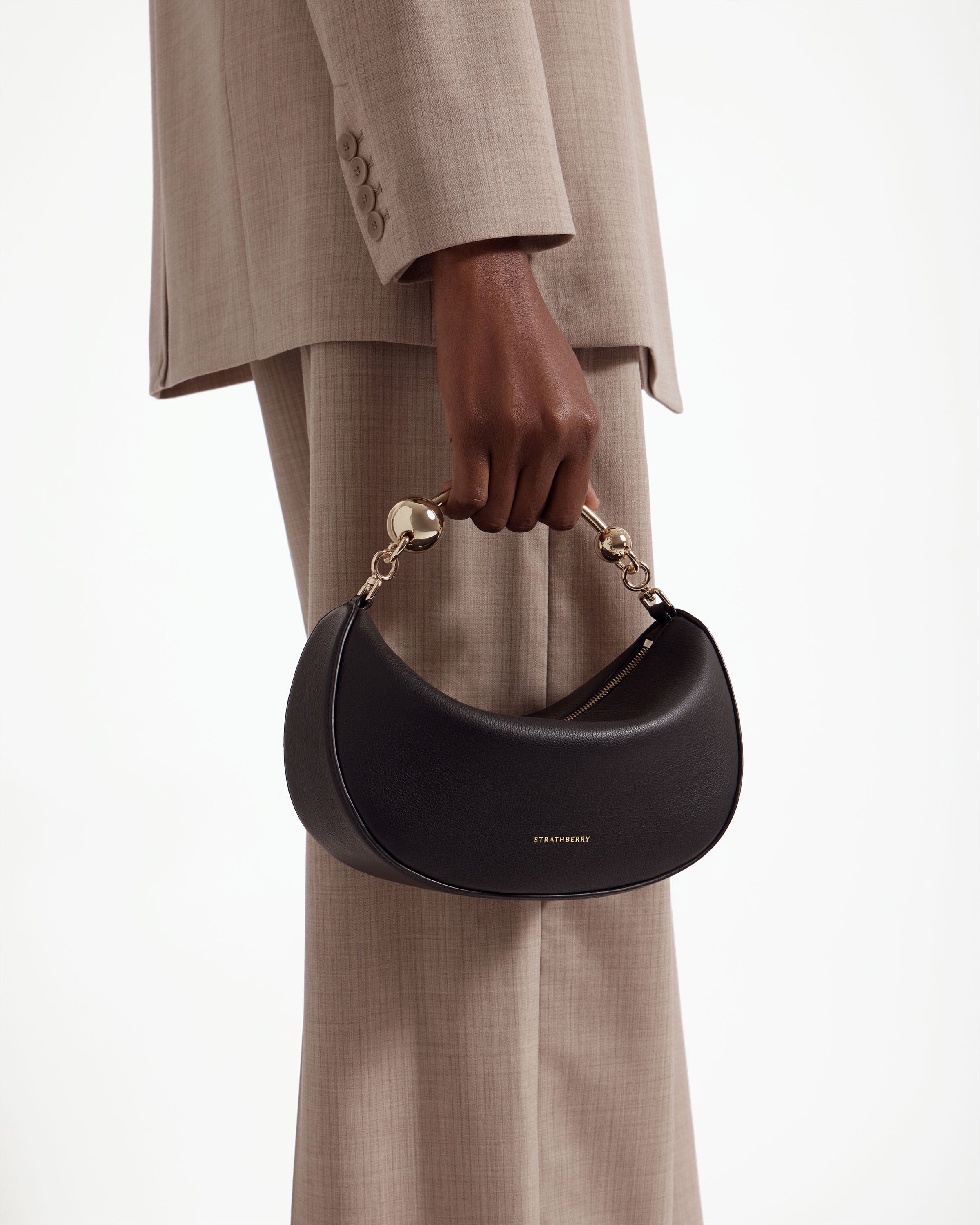 Crescent Moon Mini - Black