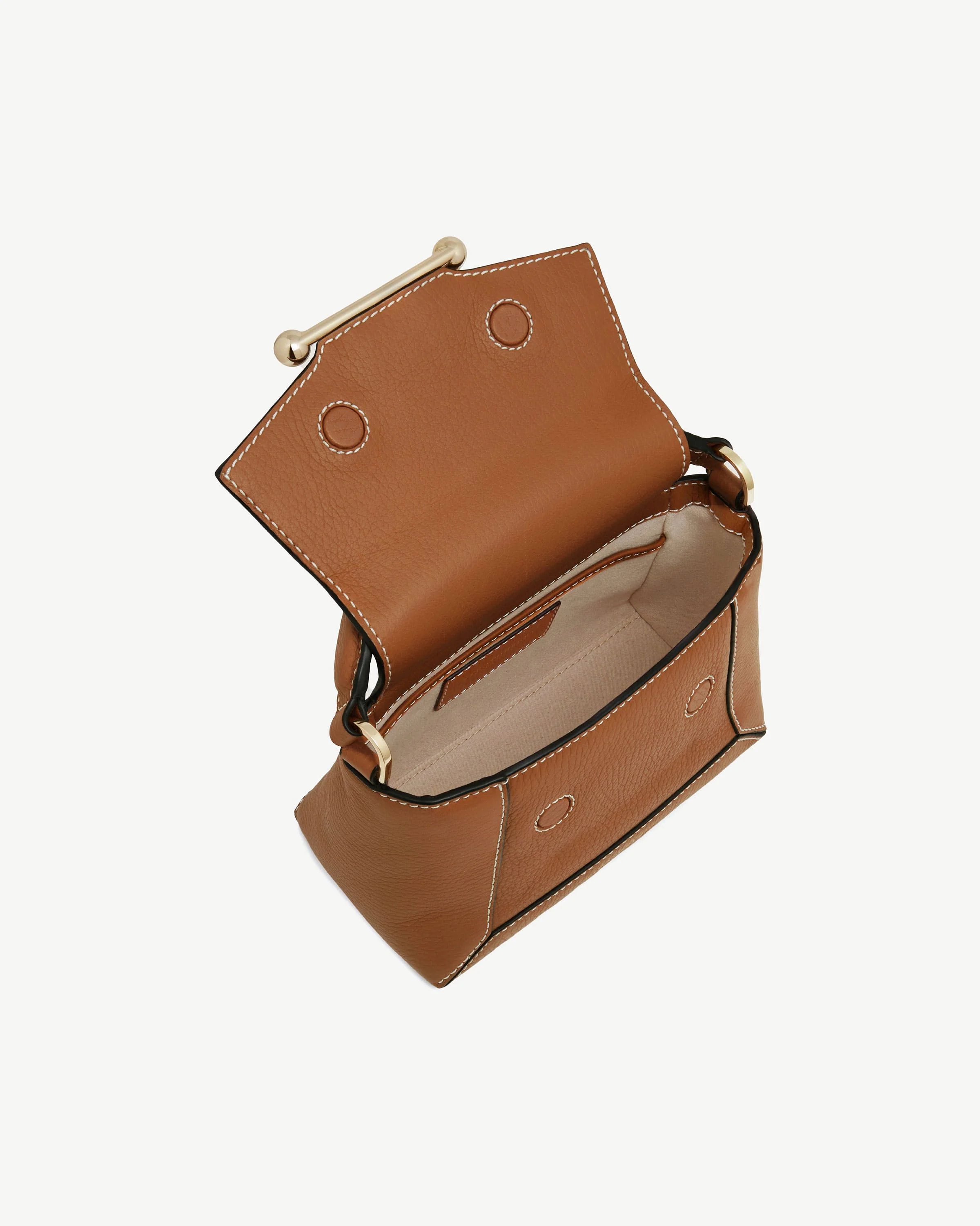 Mosaic Nano - Tan with Vanilla Stitch