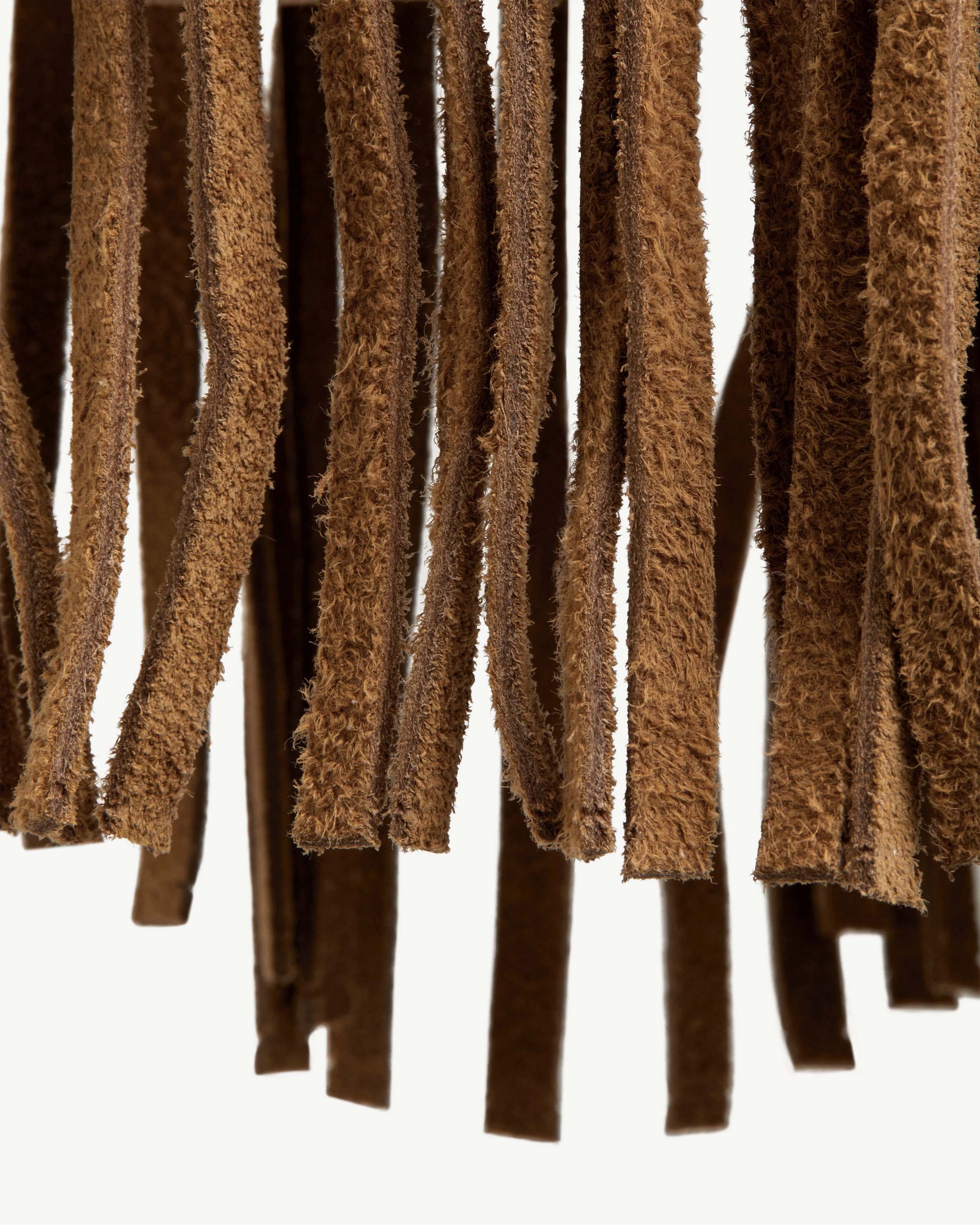 Charlotte Drawstring - Cinq a Sept Toffee Fringe