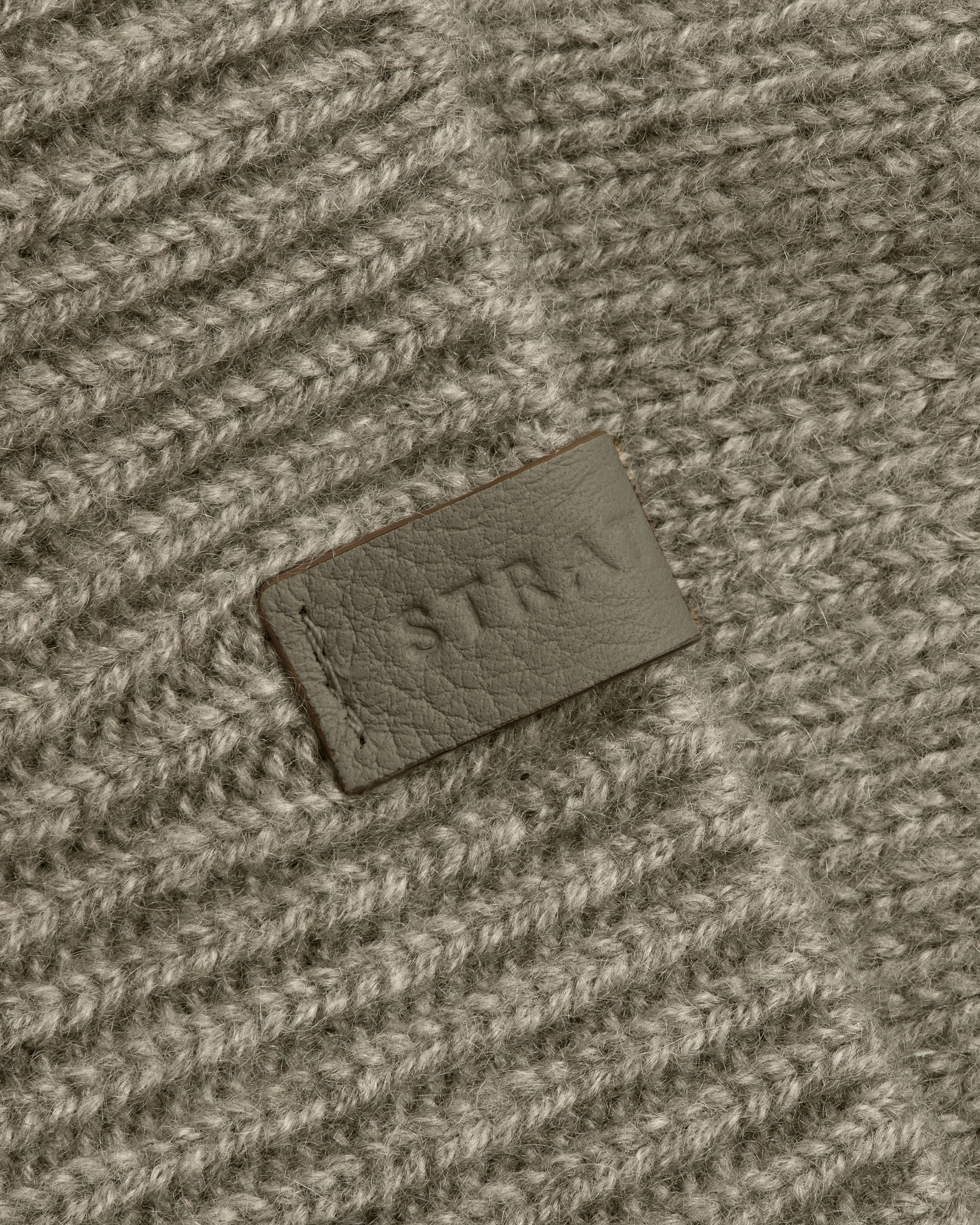 Westray Ribbed Cashmere Beanie - Sage