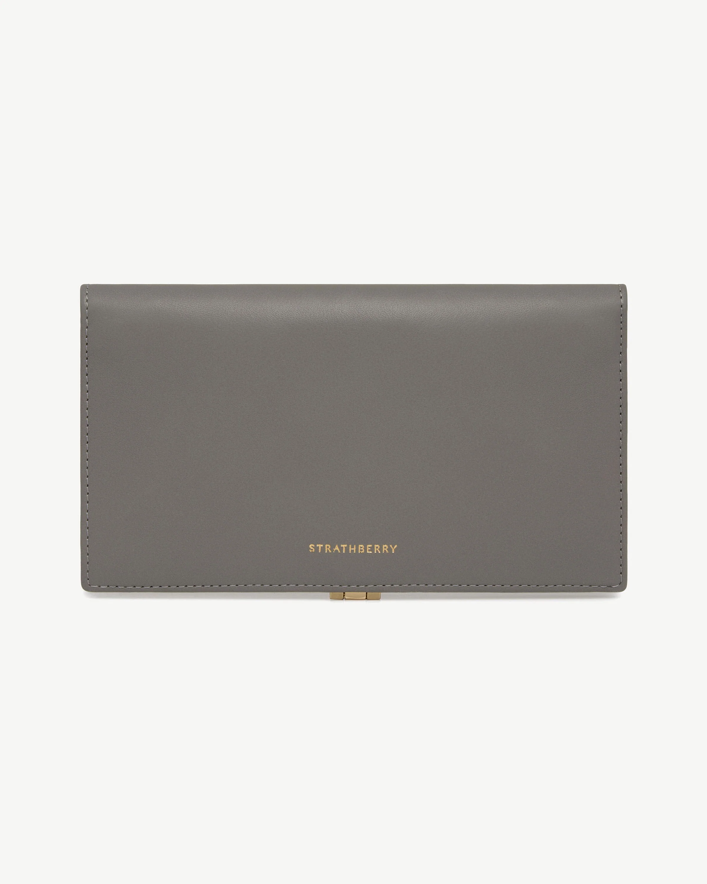 Large Melville Street Wallet - Stone Grey