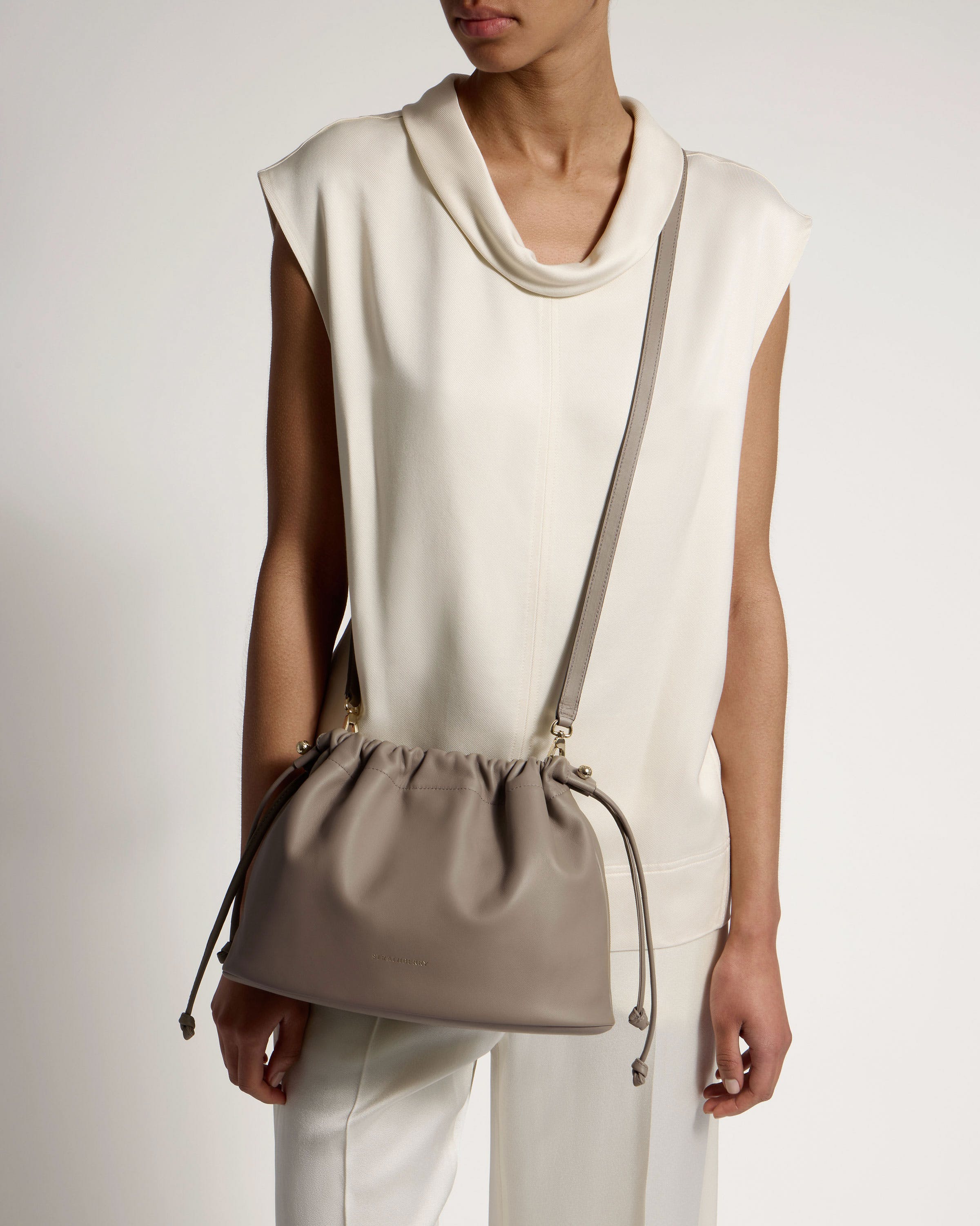 Charlotte Midi Drawstring - Taupe