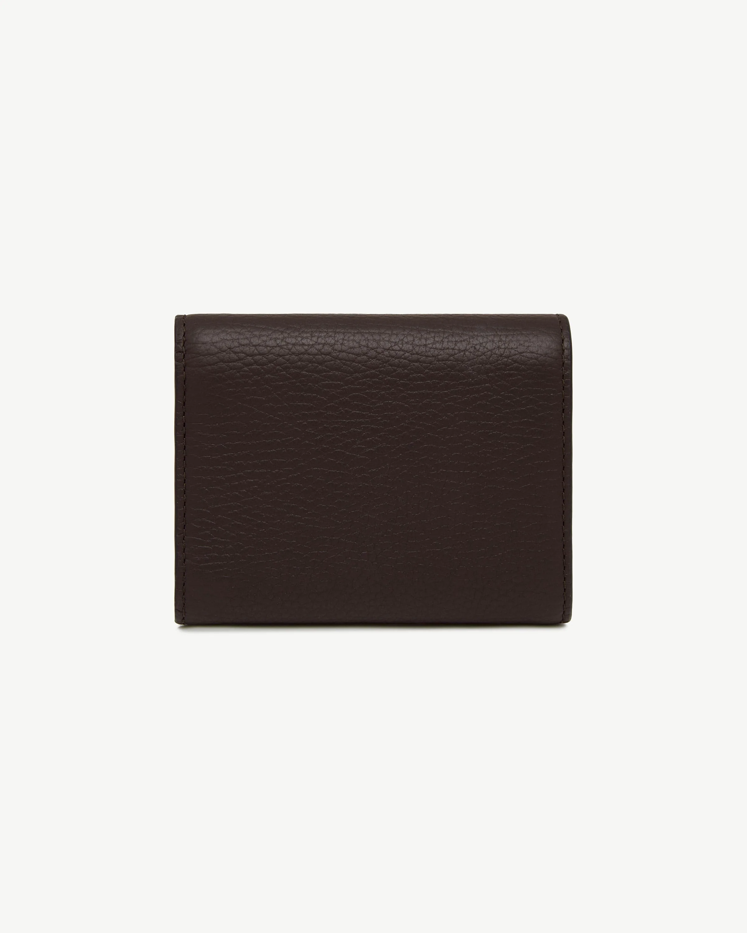Mosaic Trifold Wallet - Espresso