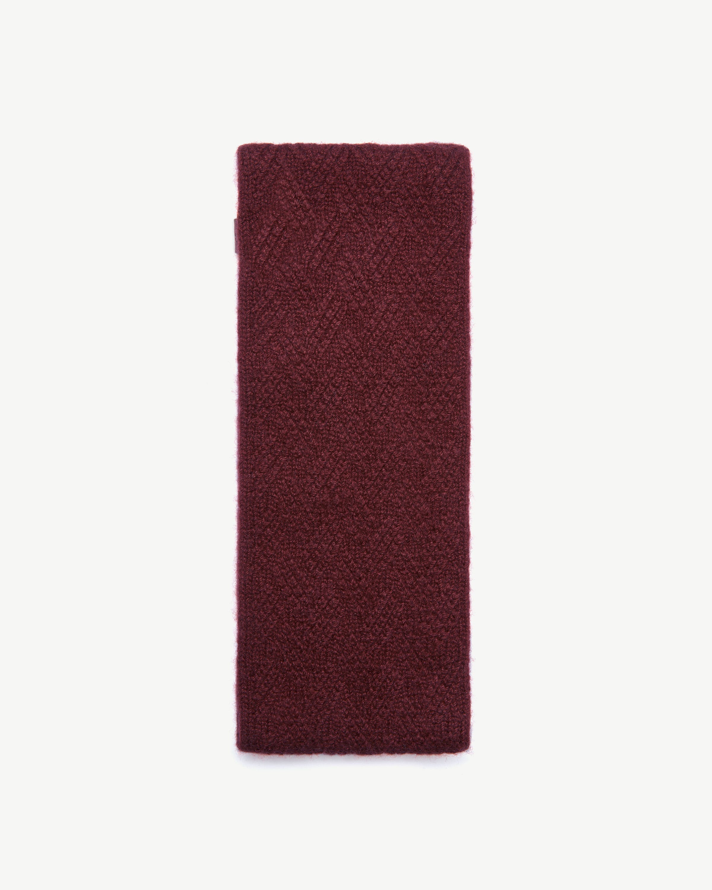 Sanday Cashmere Headband - Oxblood