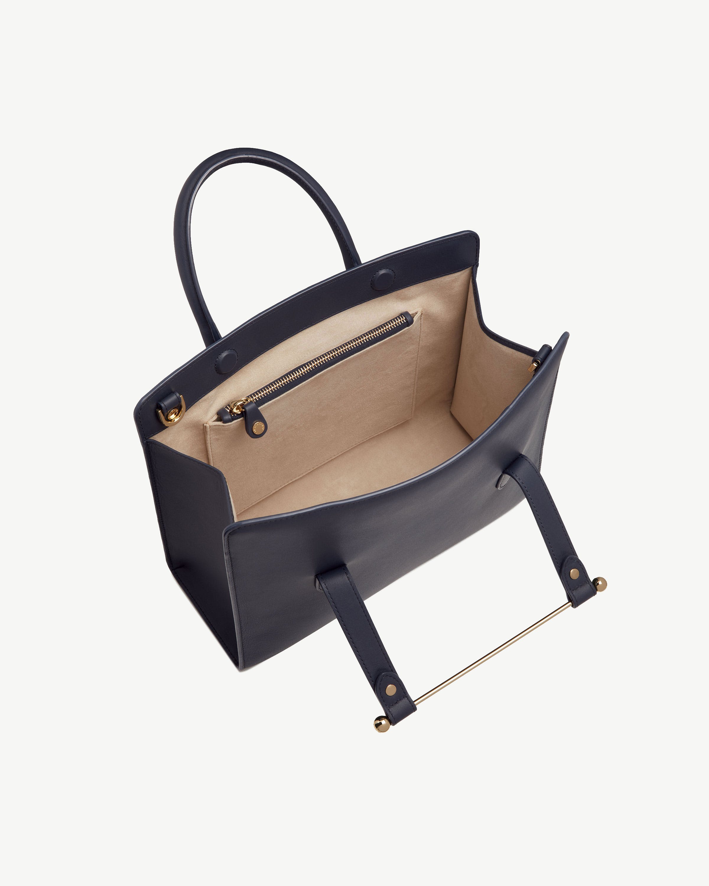 Midi Tote - Marine Blue