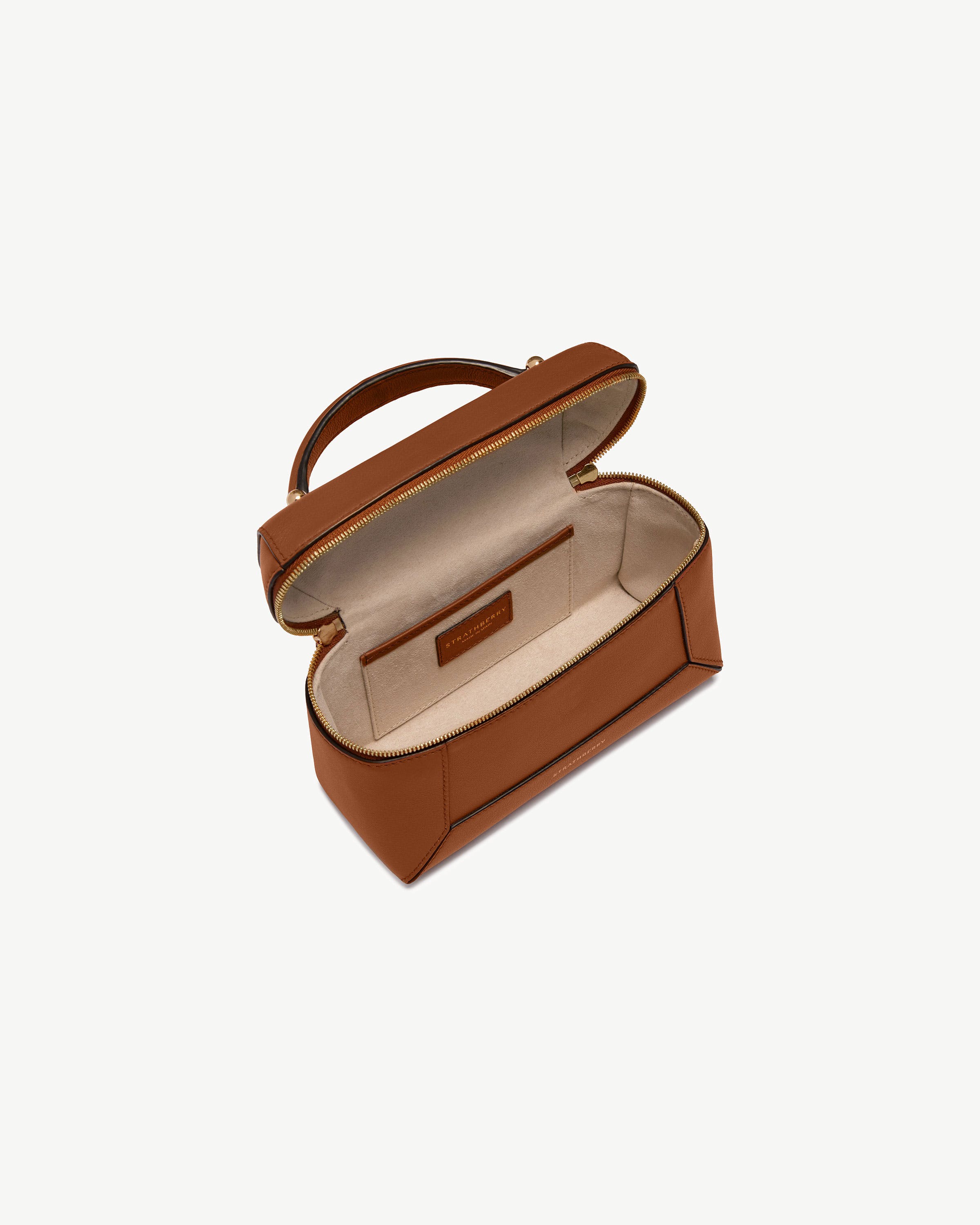 Mosaic Vanity Bag - Chestnut