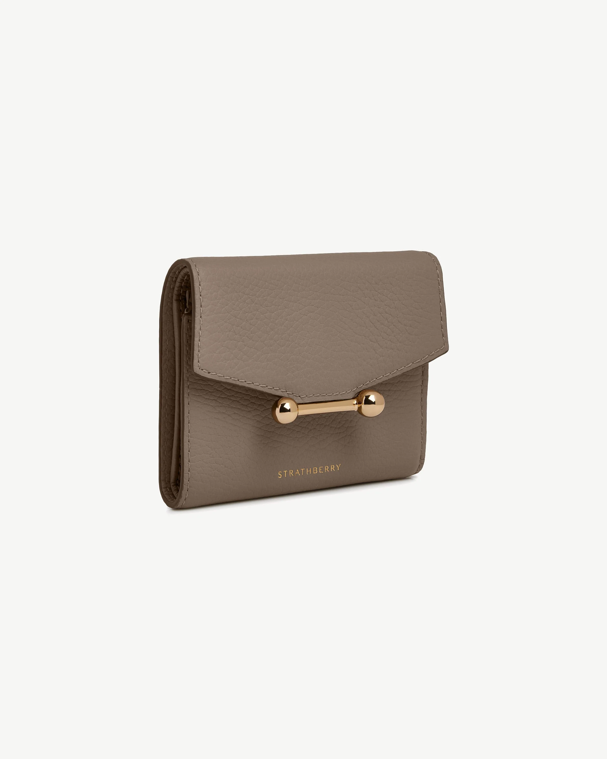 Mosaic Trifold Wallet - Taupe