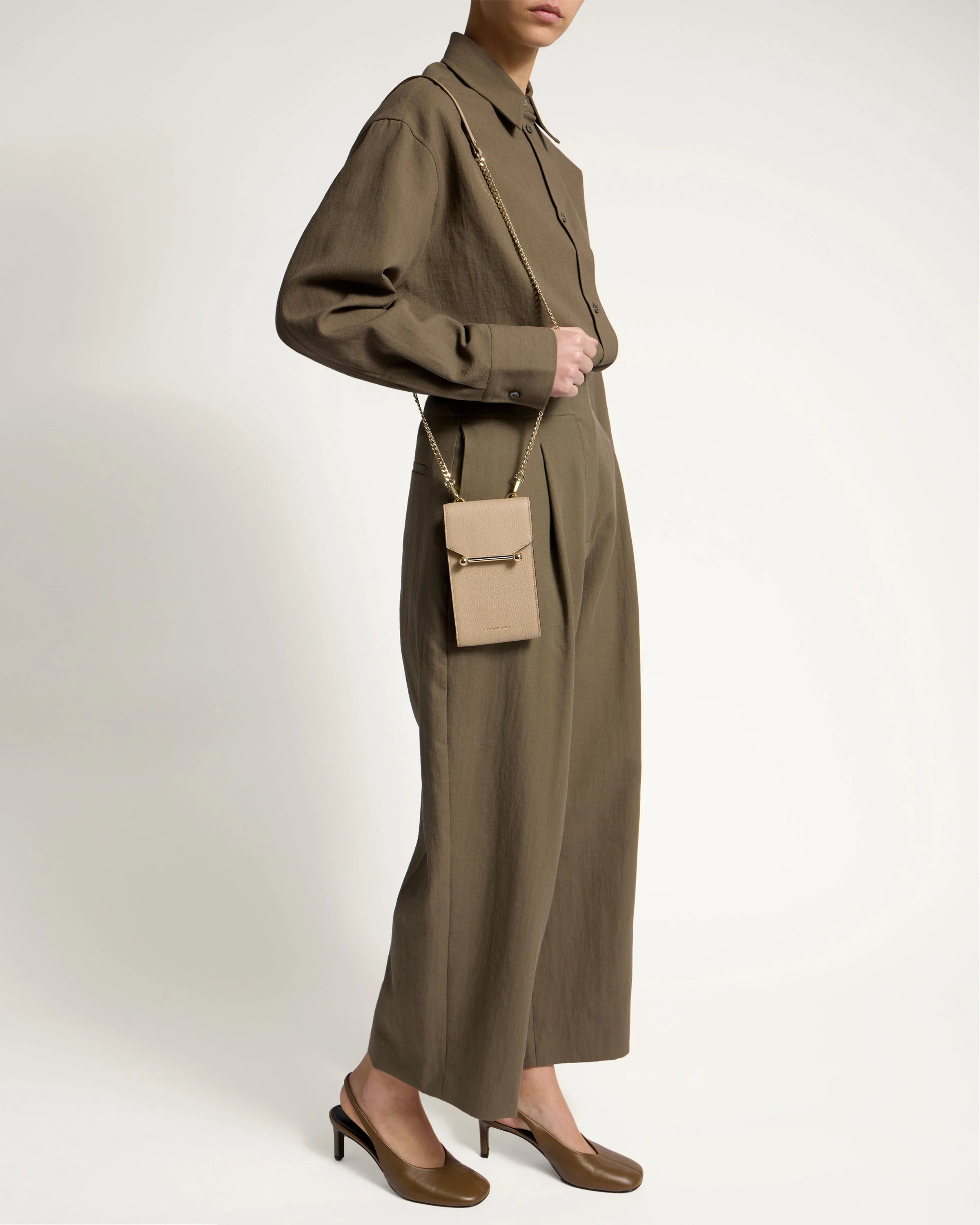 Mosaic Phone Pouch - Sand