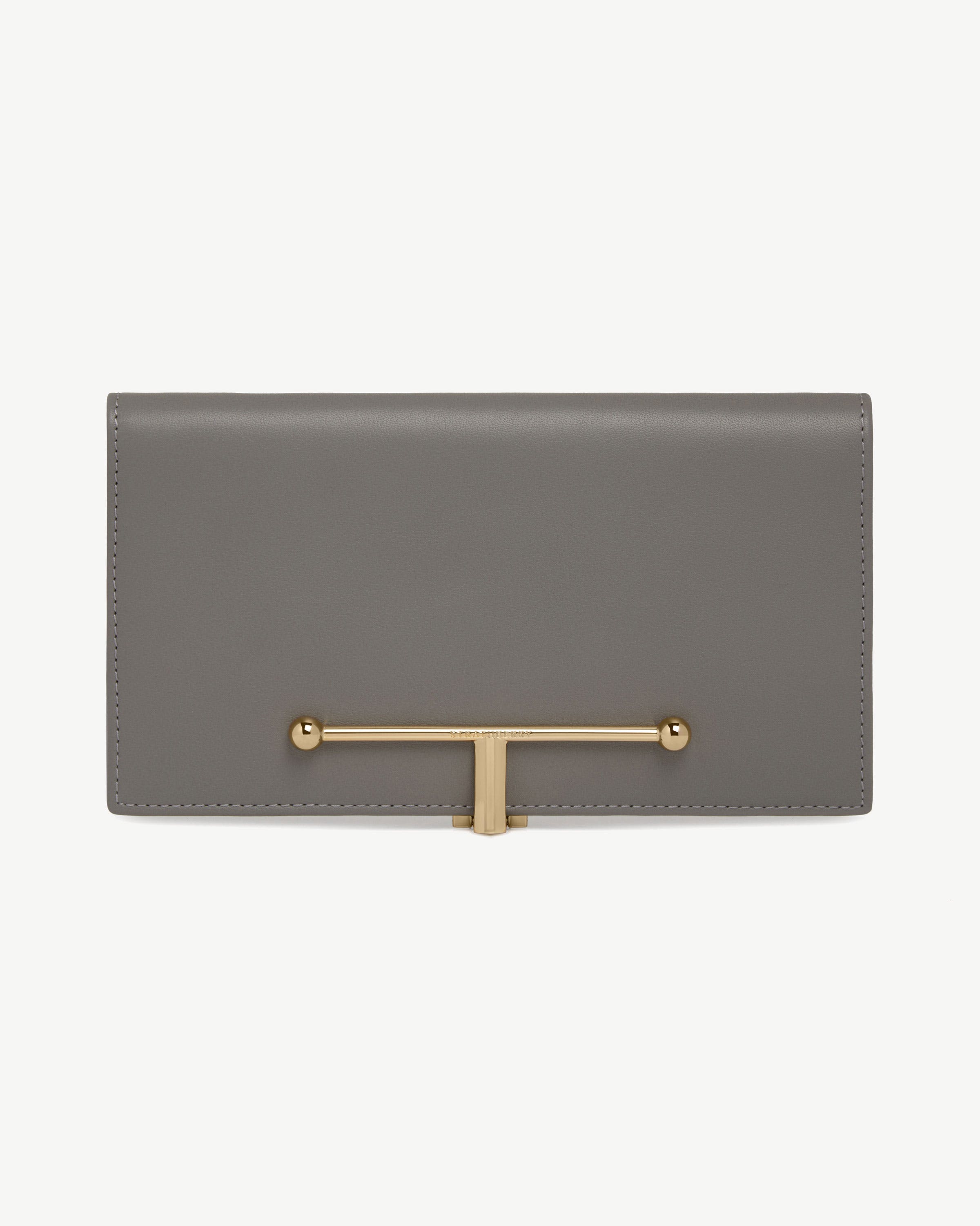 Large Melville Street Wallet - Stone Grey