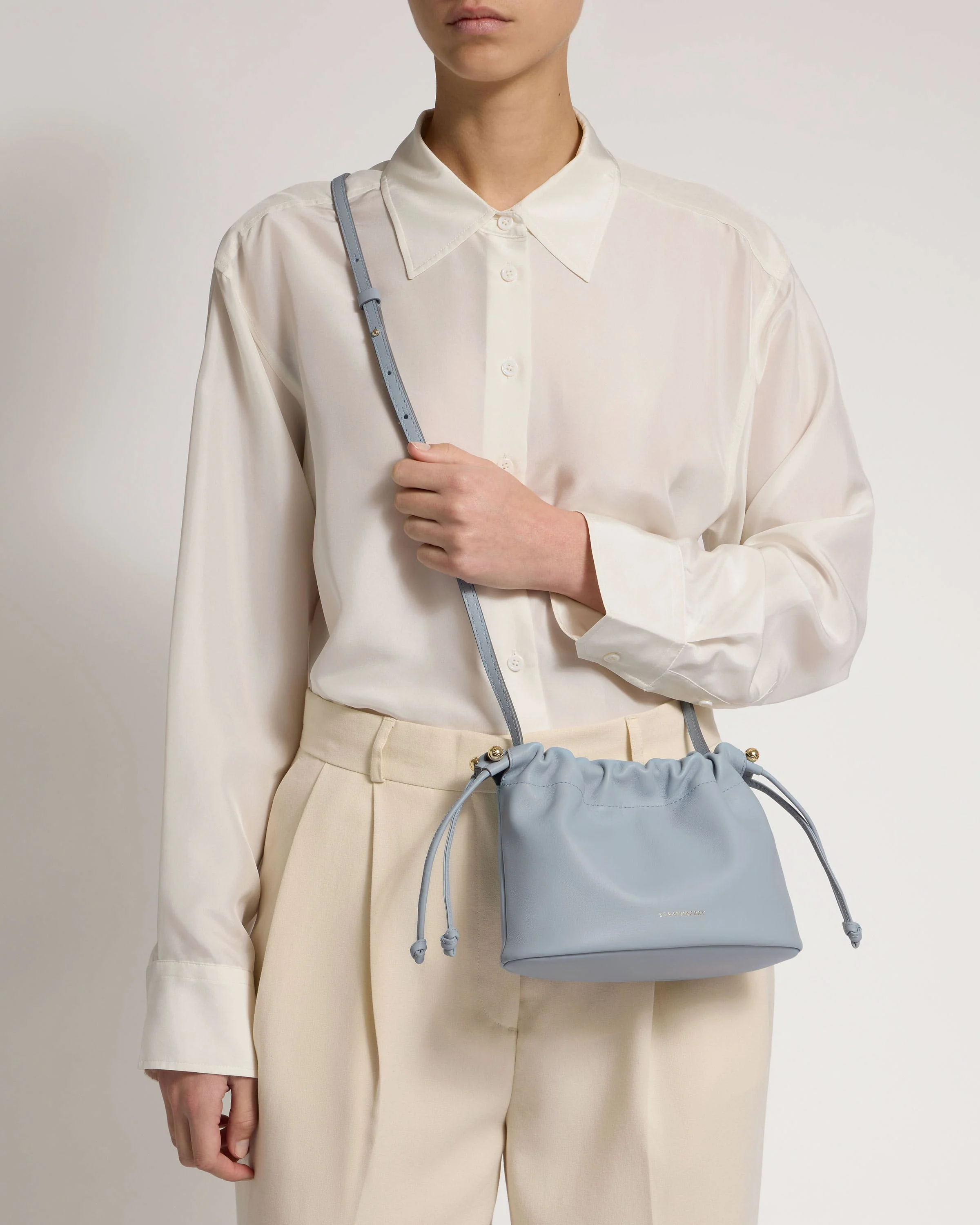 Charlotte Drawstring - Dusky Blue