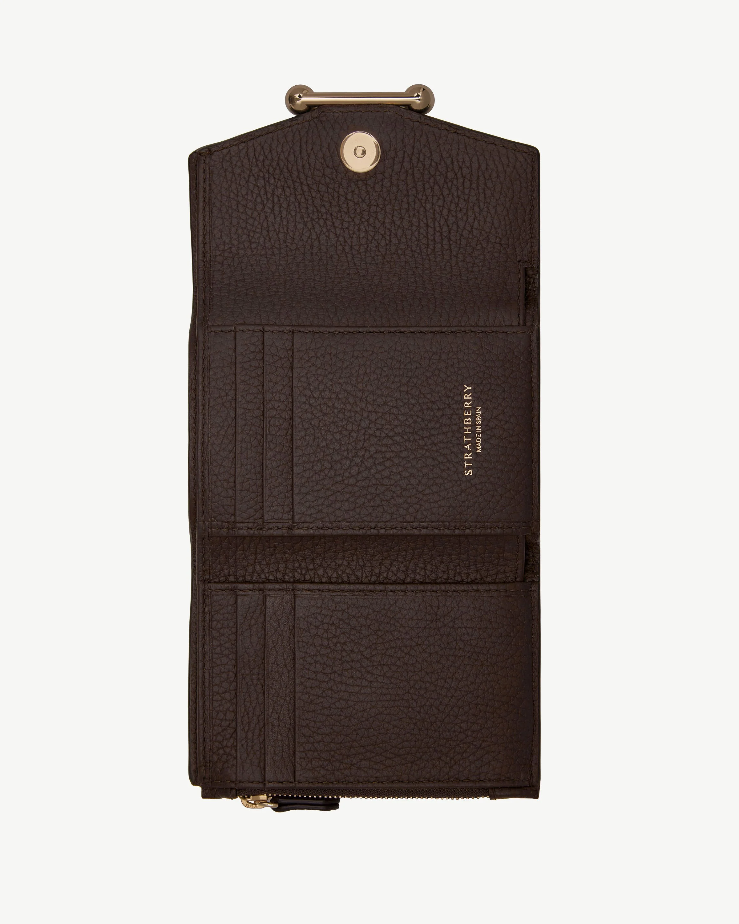 Mosaic Trifold Wallet - Espresso