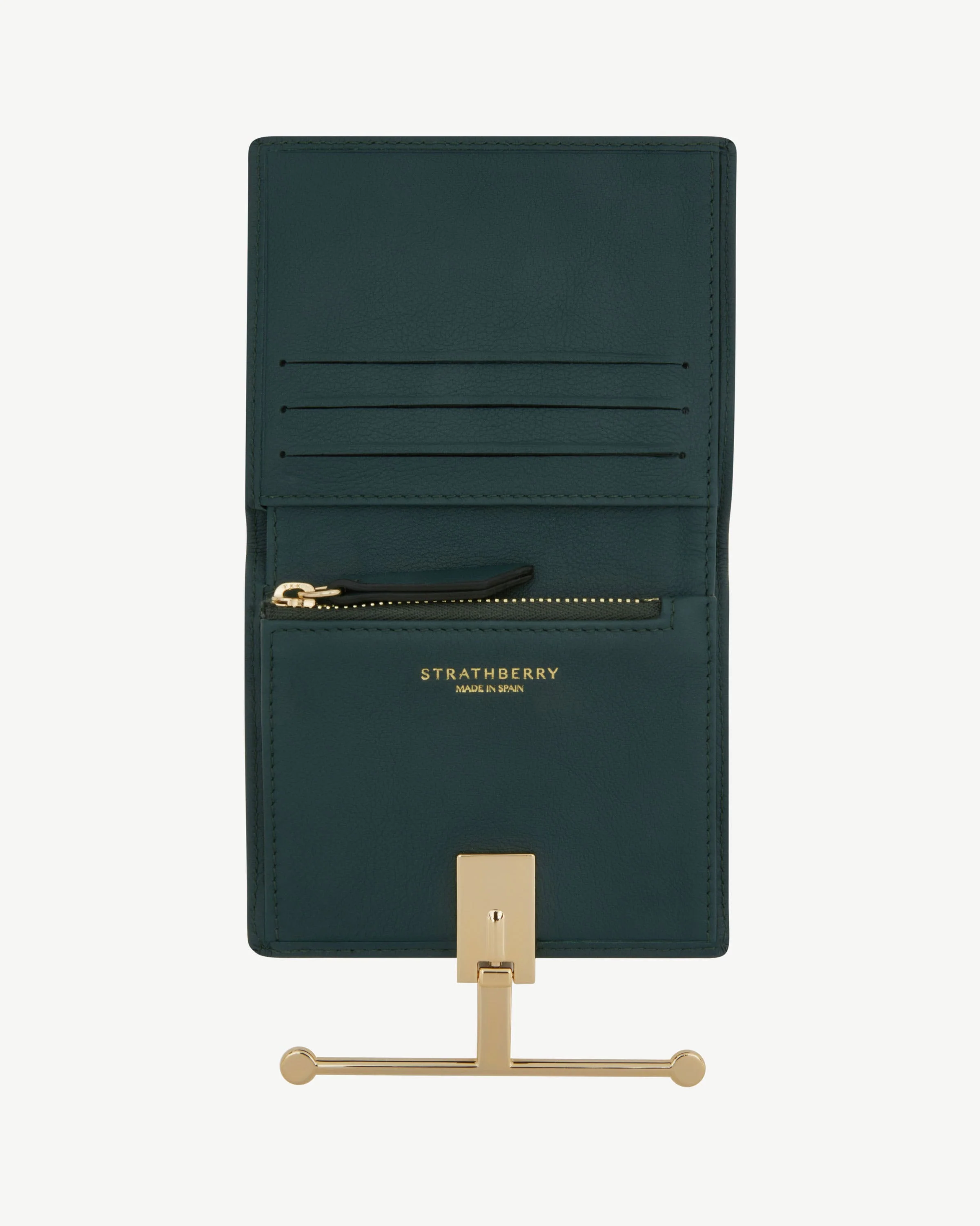 Melville Street Wallet - Bottle Green