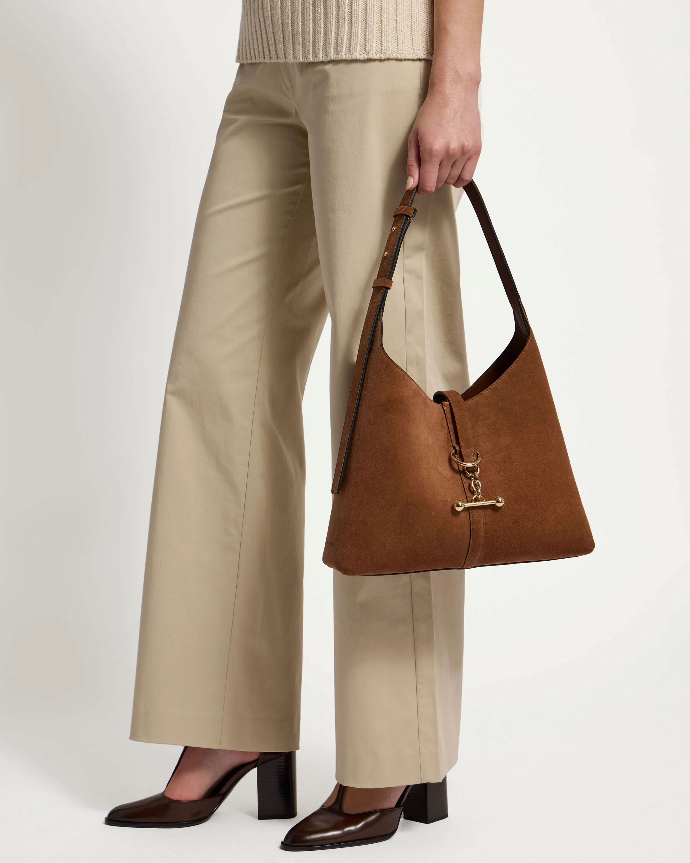 Kite Hobo - Tan Suede