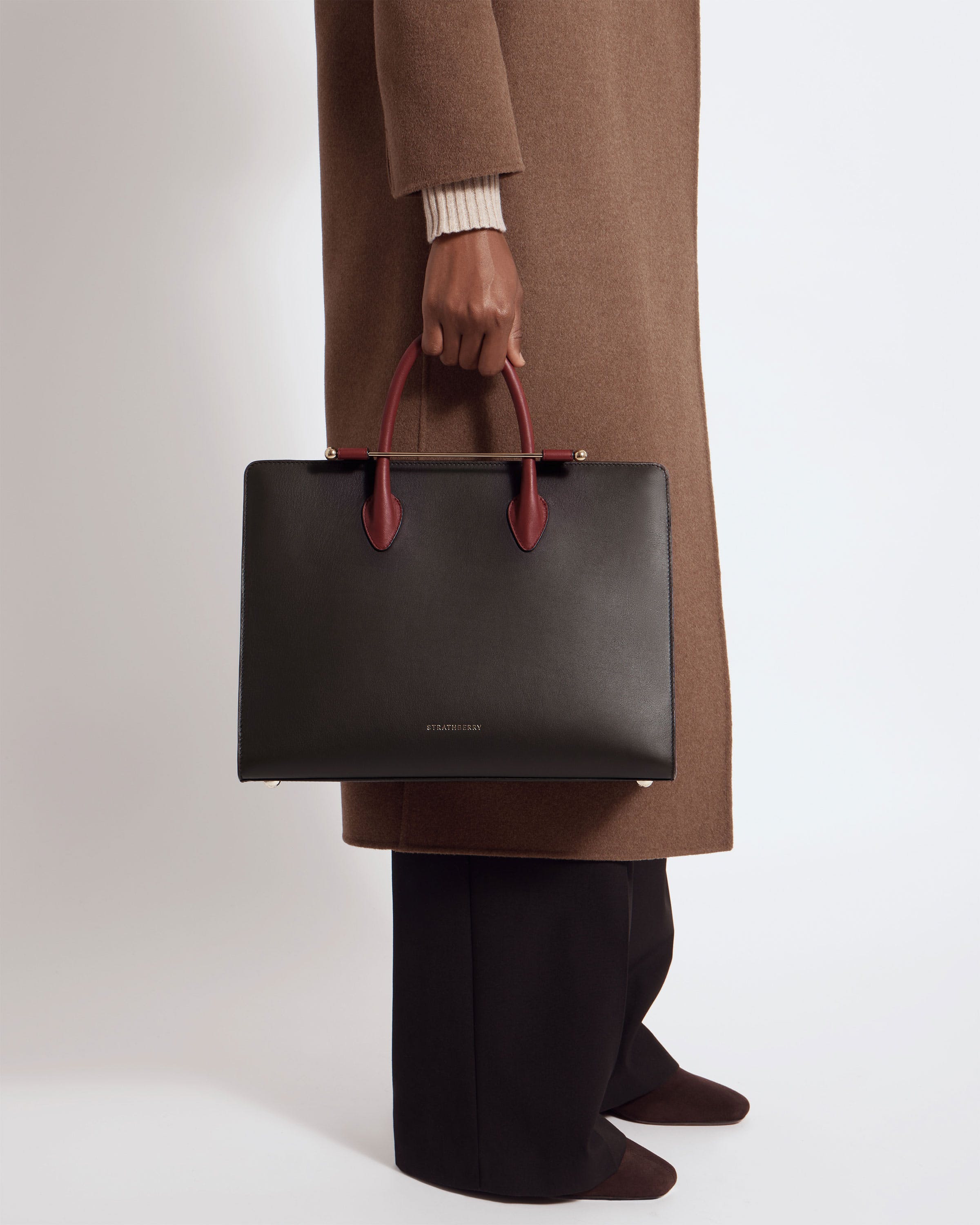 Tote - Espresso/Oxblood/Black