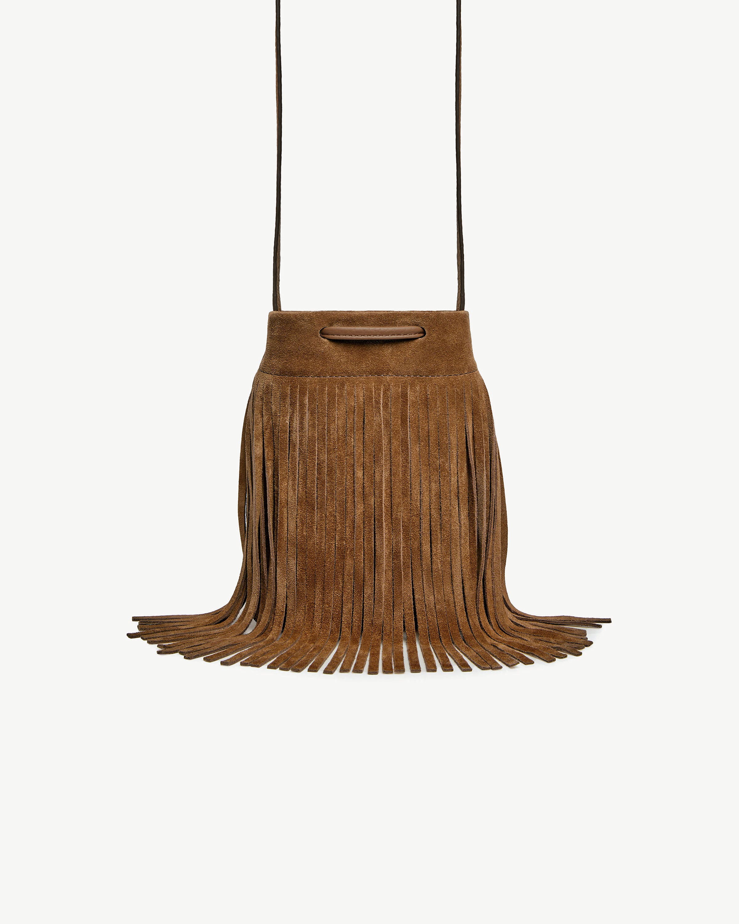 Osette Midi Pouch - Cinq a Sept Toffee Fringe