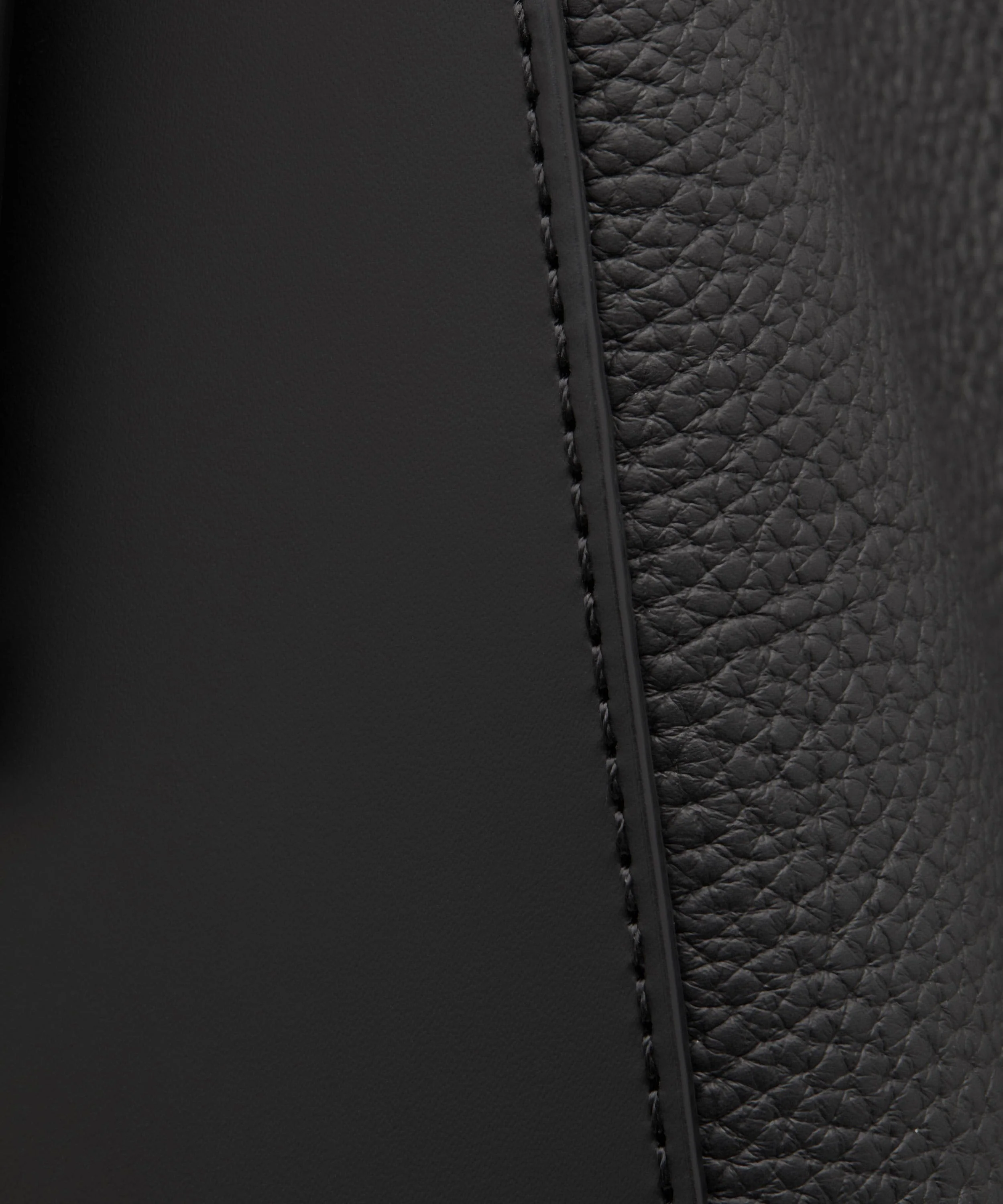 Lana Midi Bucket Bag - Black