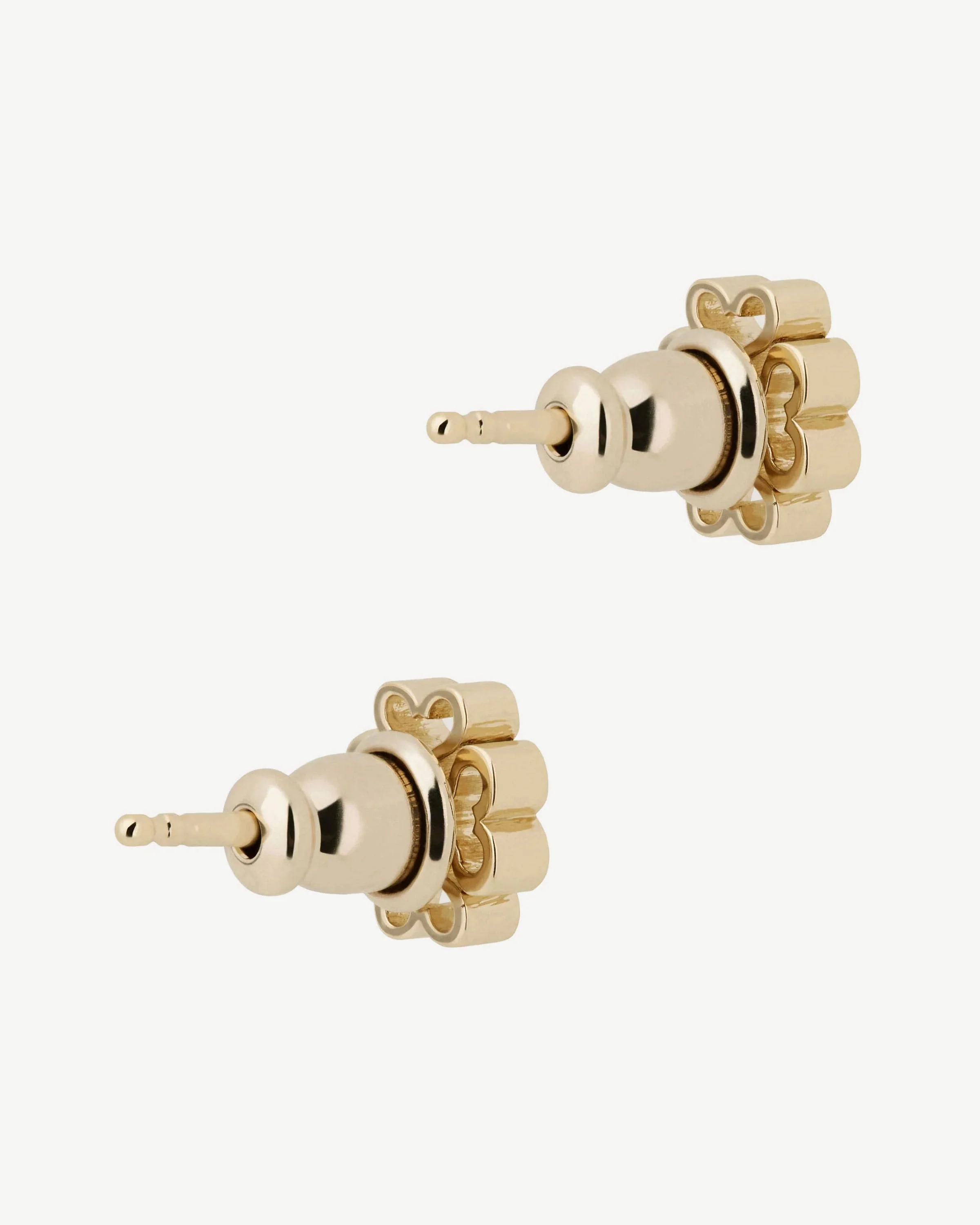 Monogram Earrings - 22 Carat Gold Gilded