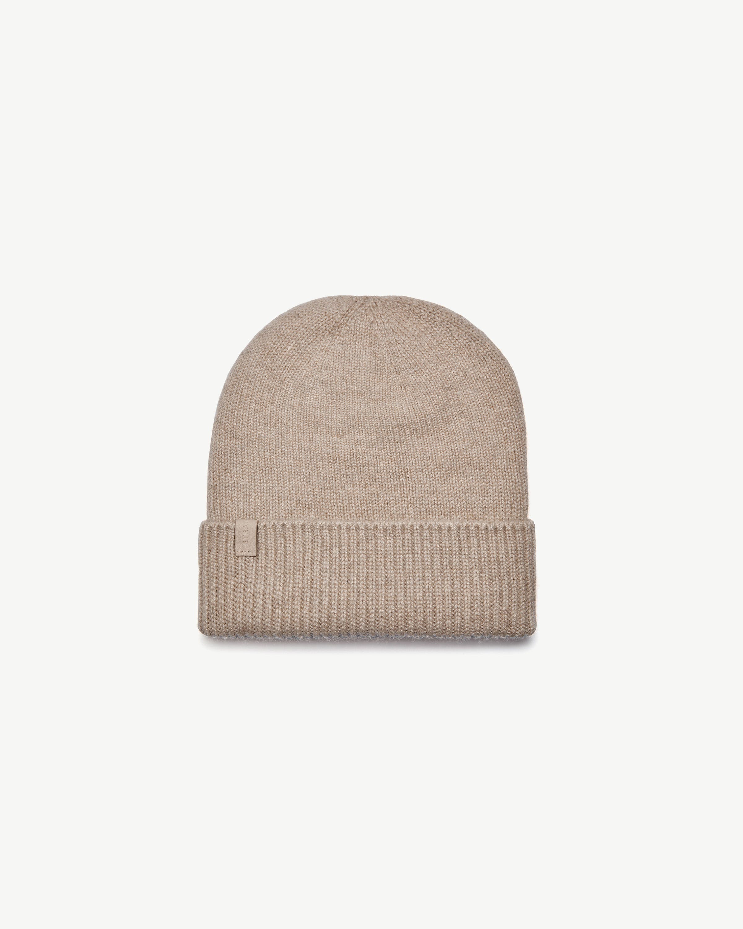 Westray Ribbed Cashmere Beanie - Oat