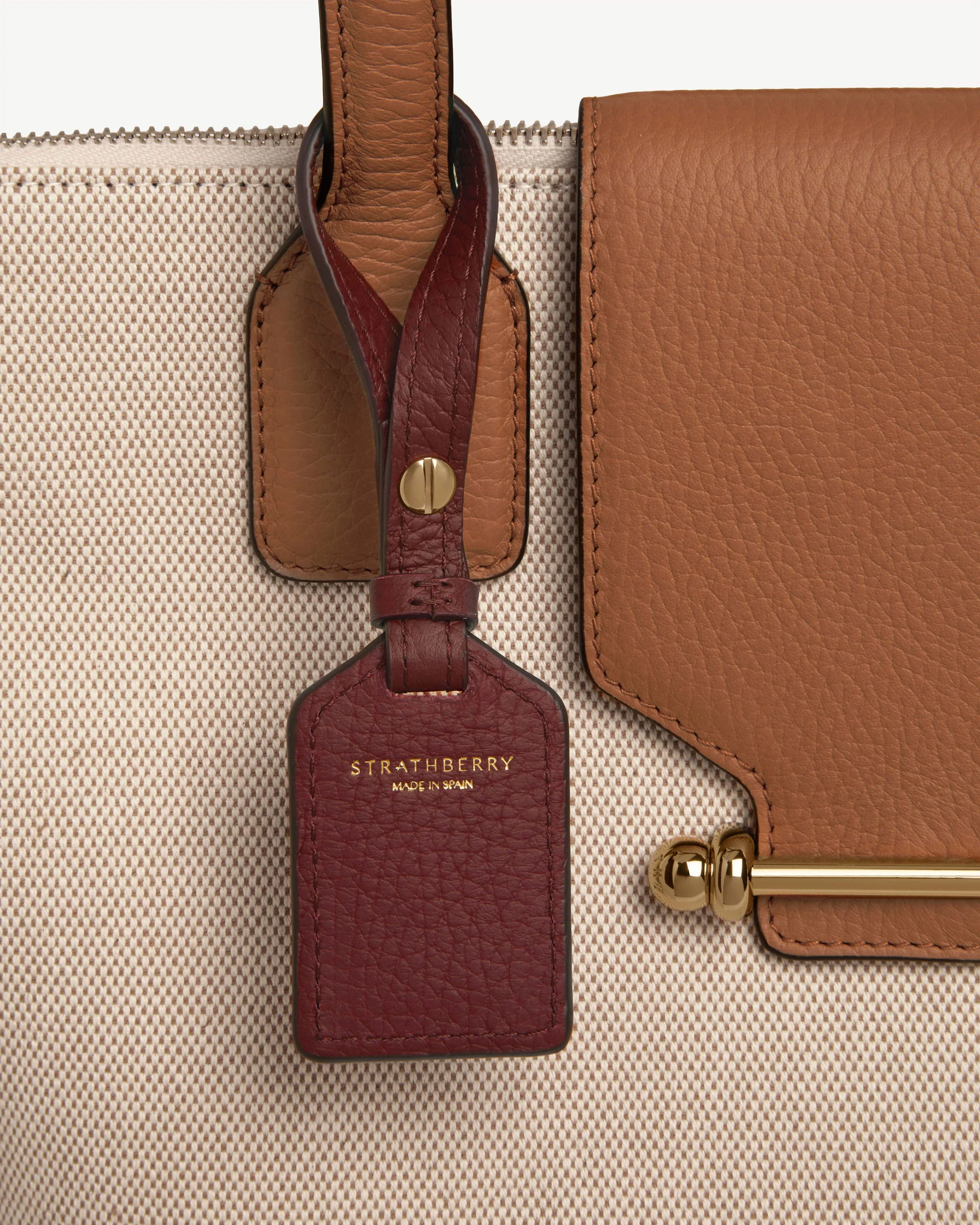 Leather Tag - Oxblood