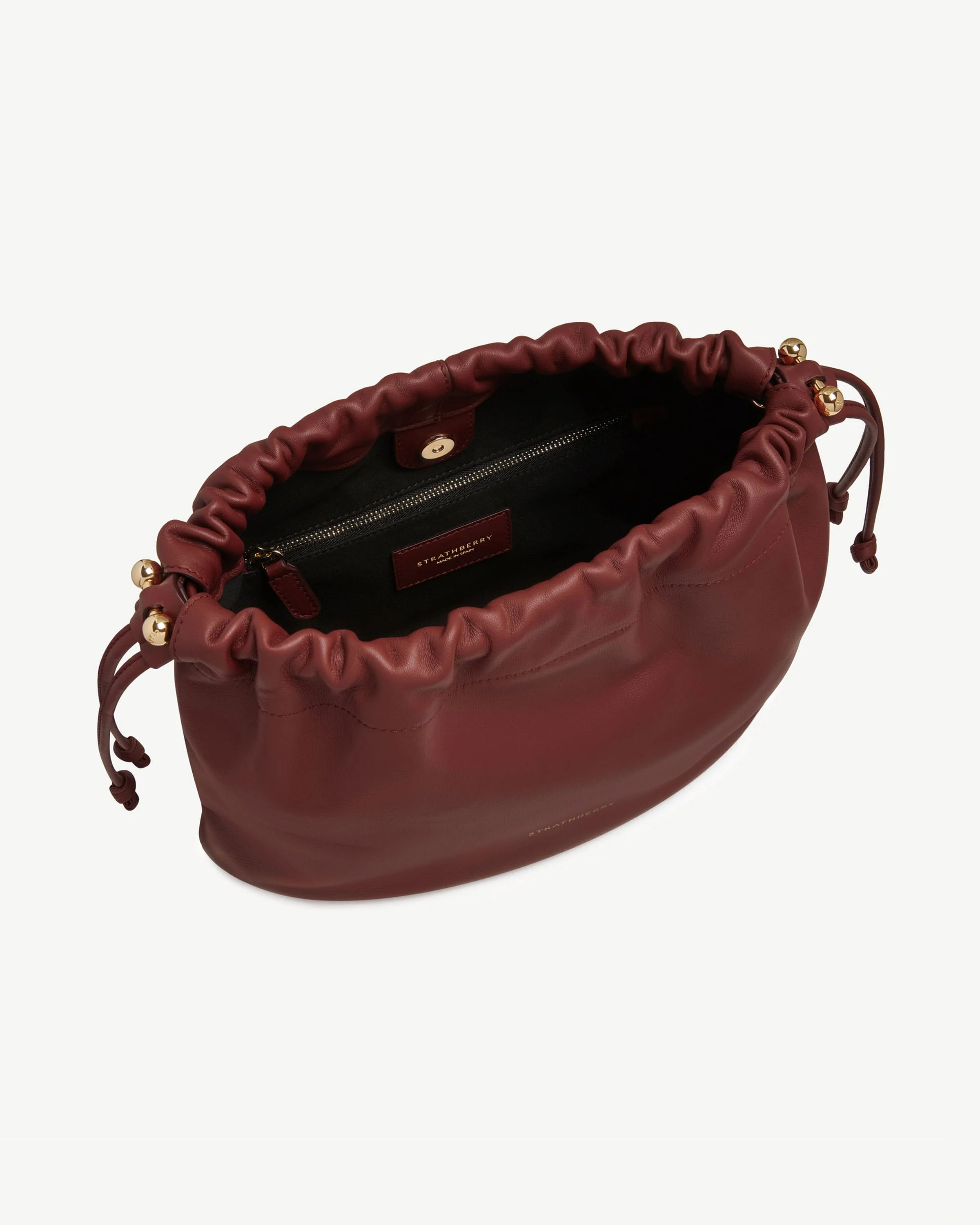 Charlotte Midi Drawstring - Oxblood