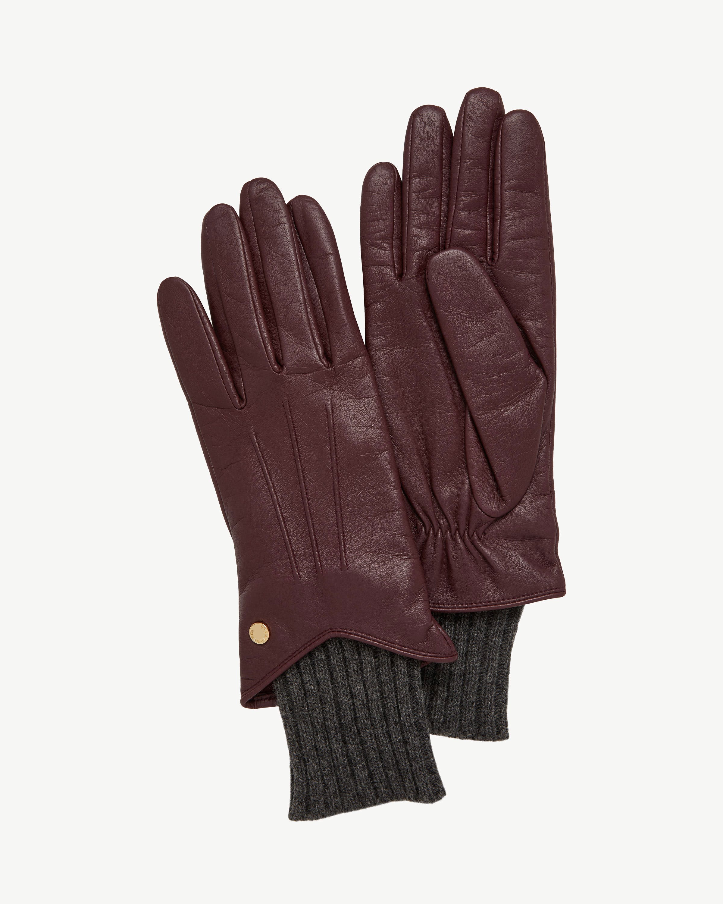 Grange Gloves - Burgundy