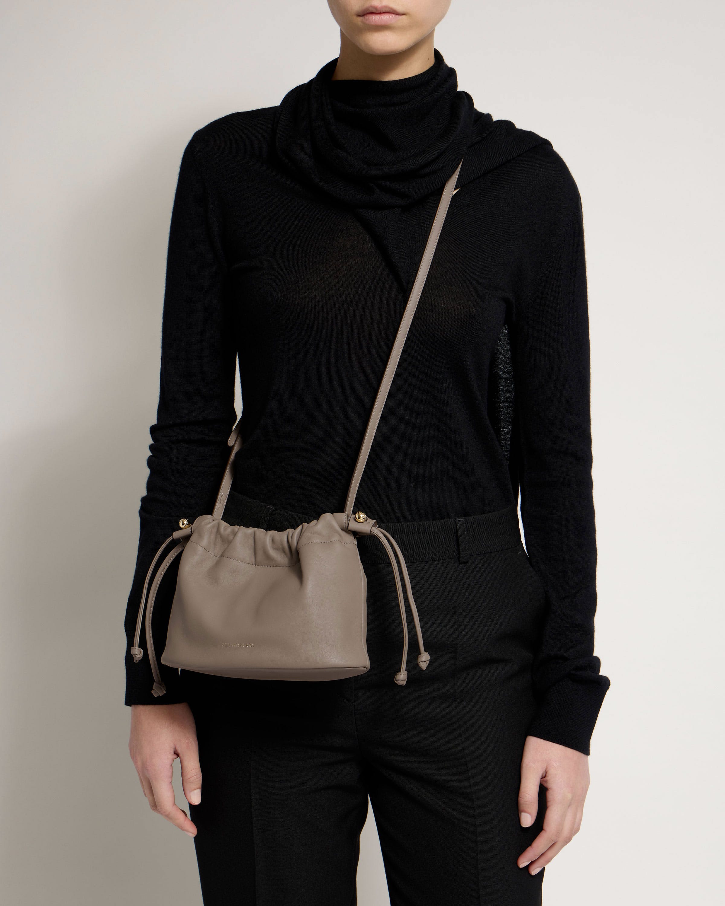 Charlotte Drawstring - Taupe