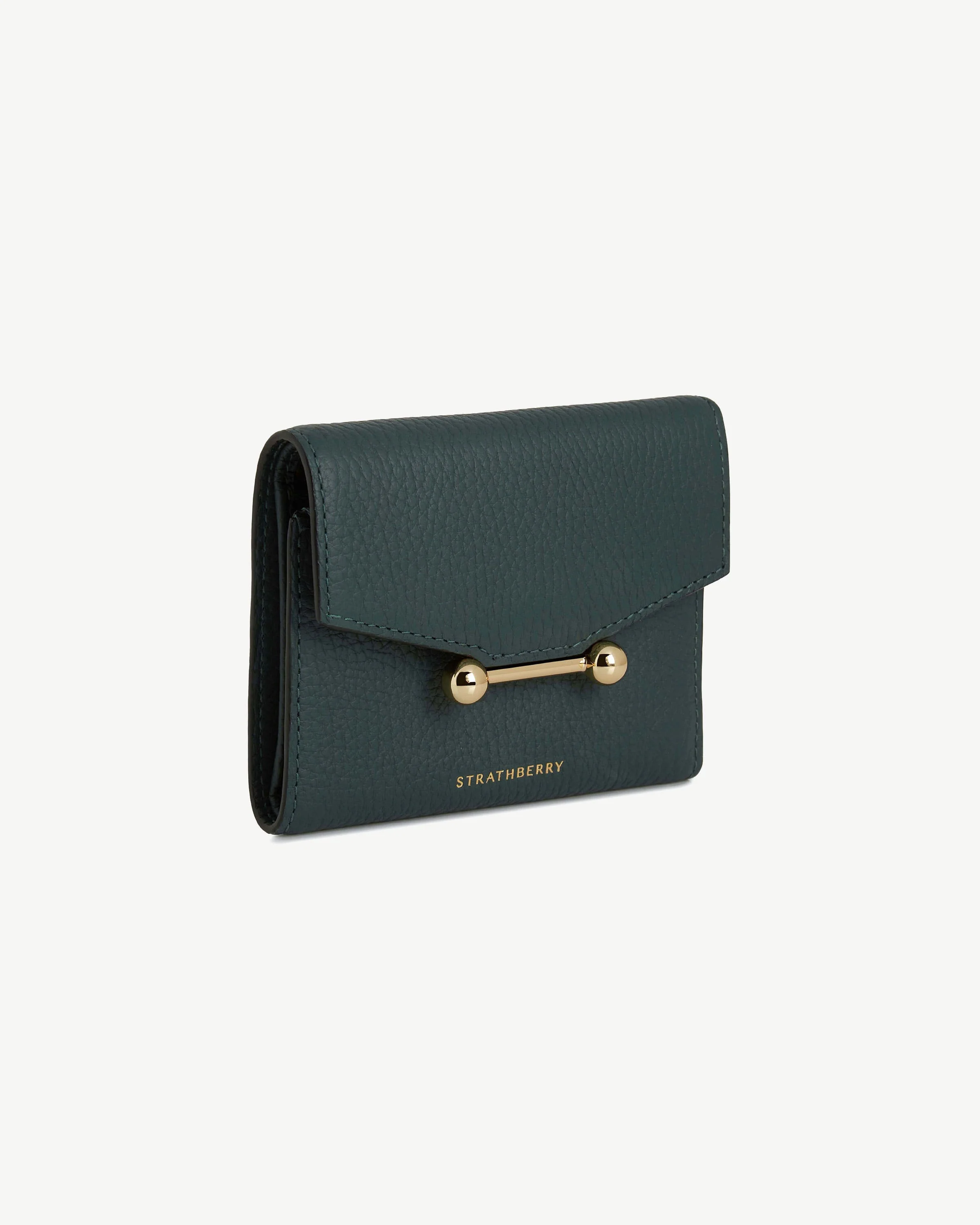 Mosaic Trifold Wallet - Bottle Green