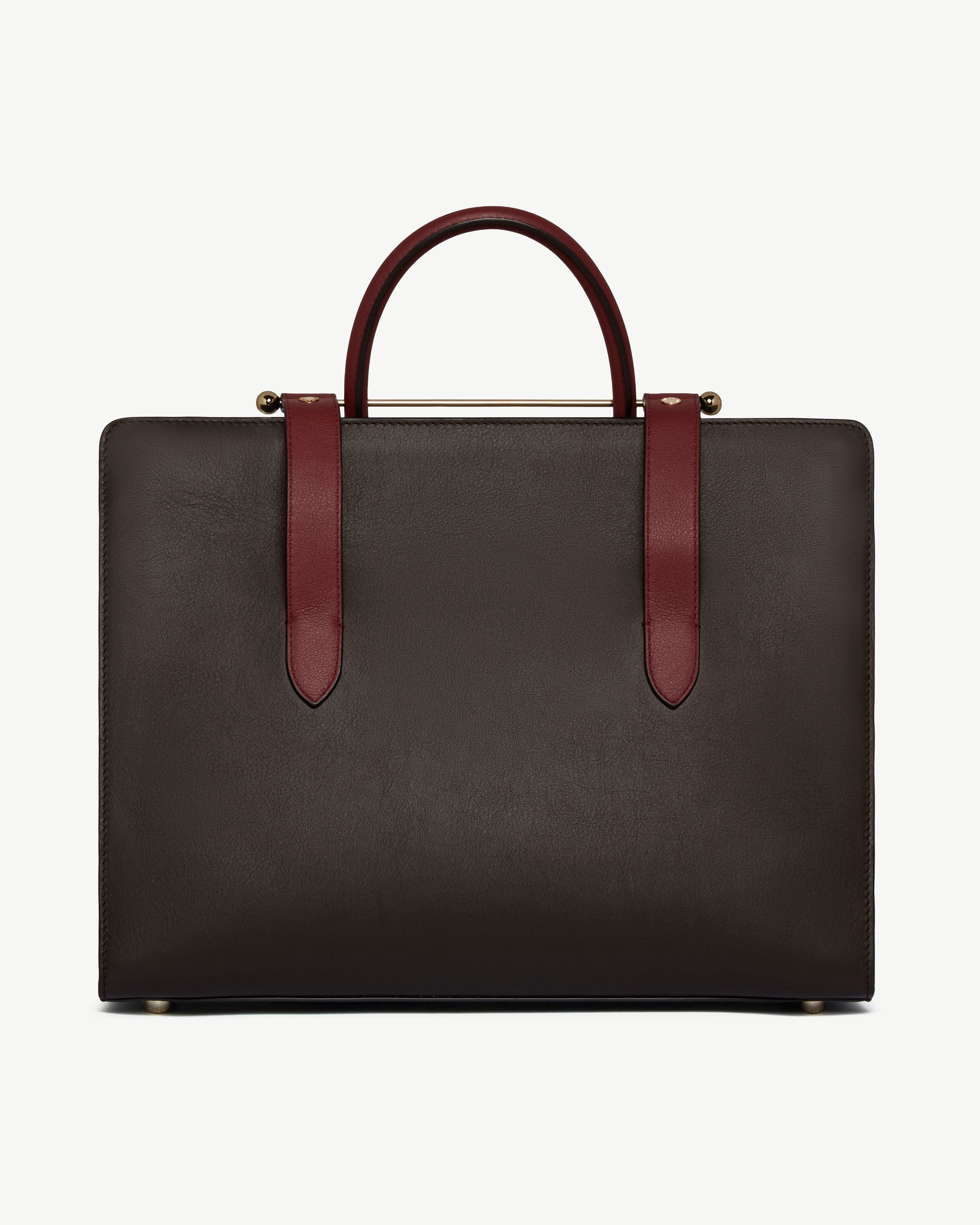 Tote - Espresso/Oxblood/Black